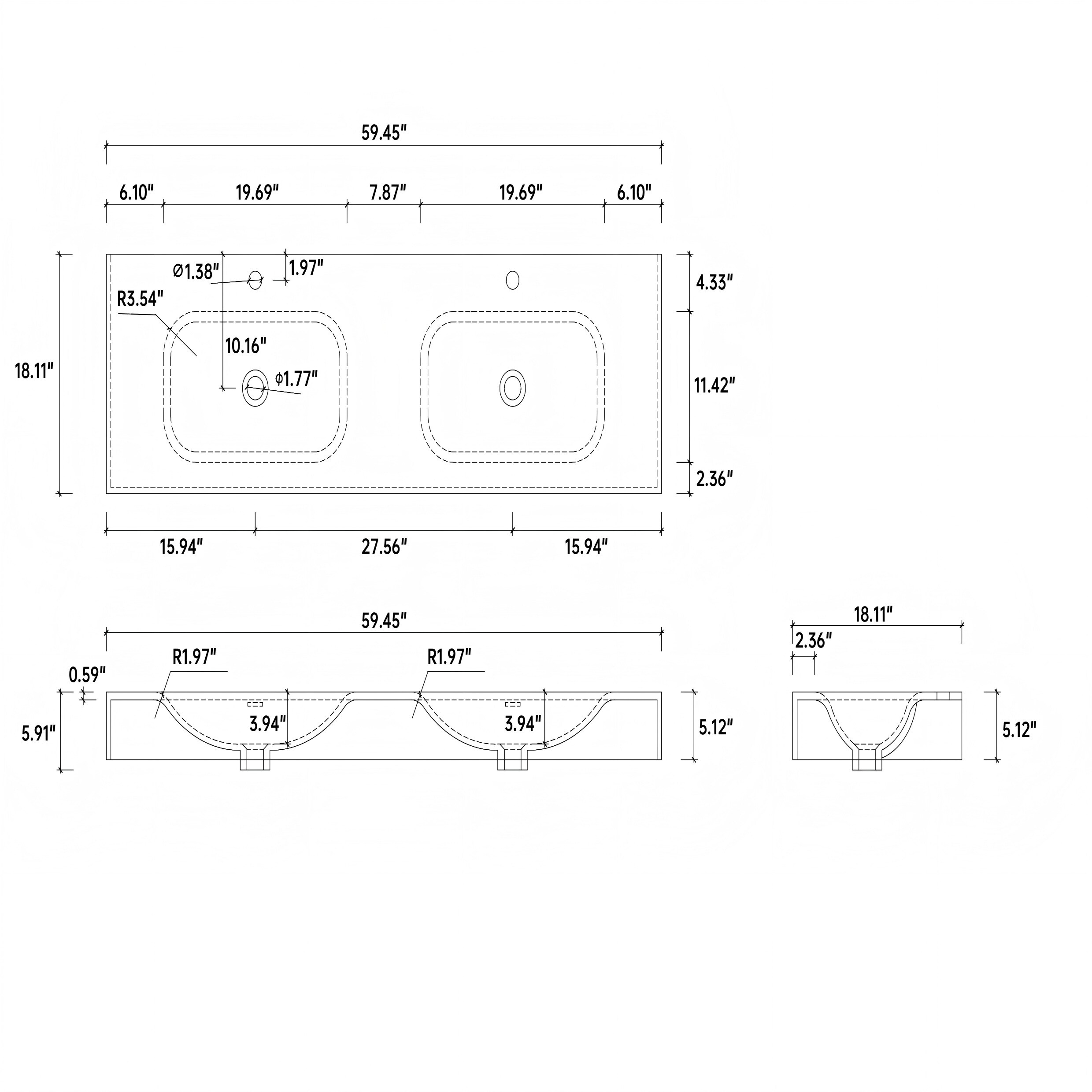 Vanityfus VFBR95149A01249 Bath-Sink - View #3
