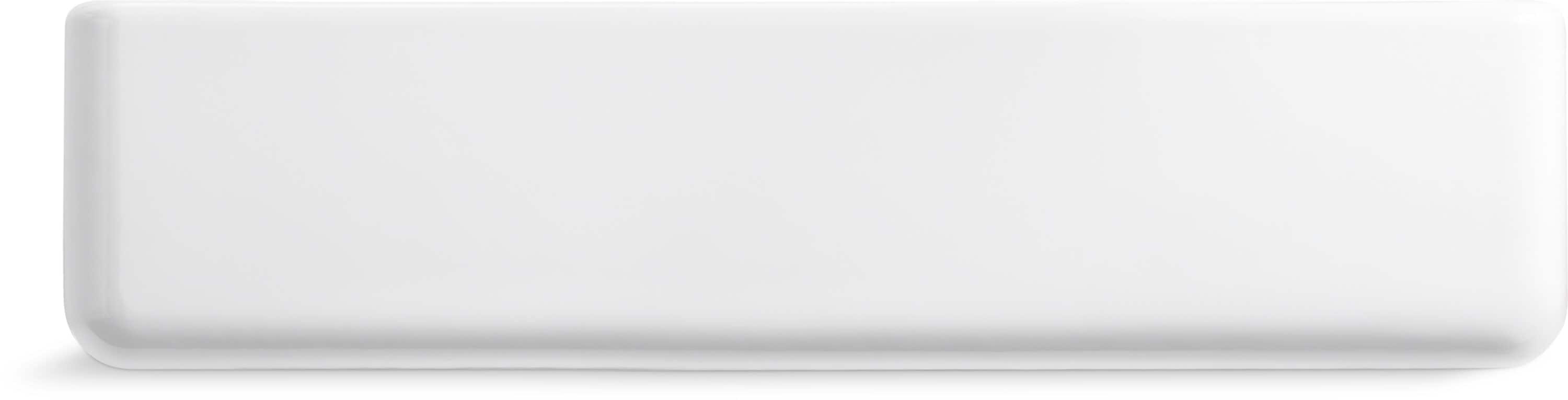 White 36" Cast Iron Double Basin Farmhouse Sink