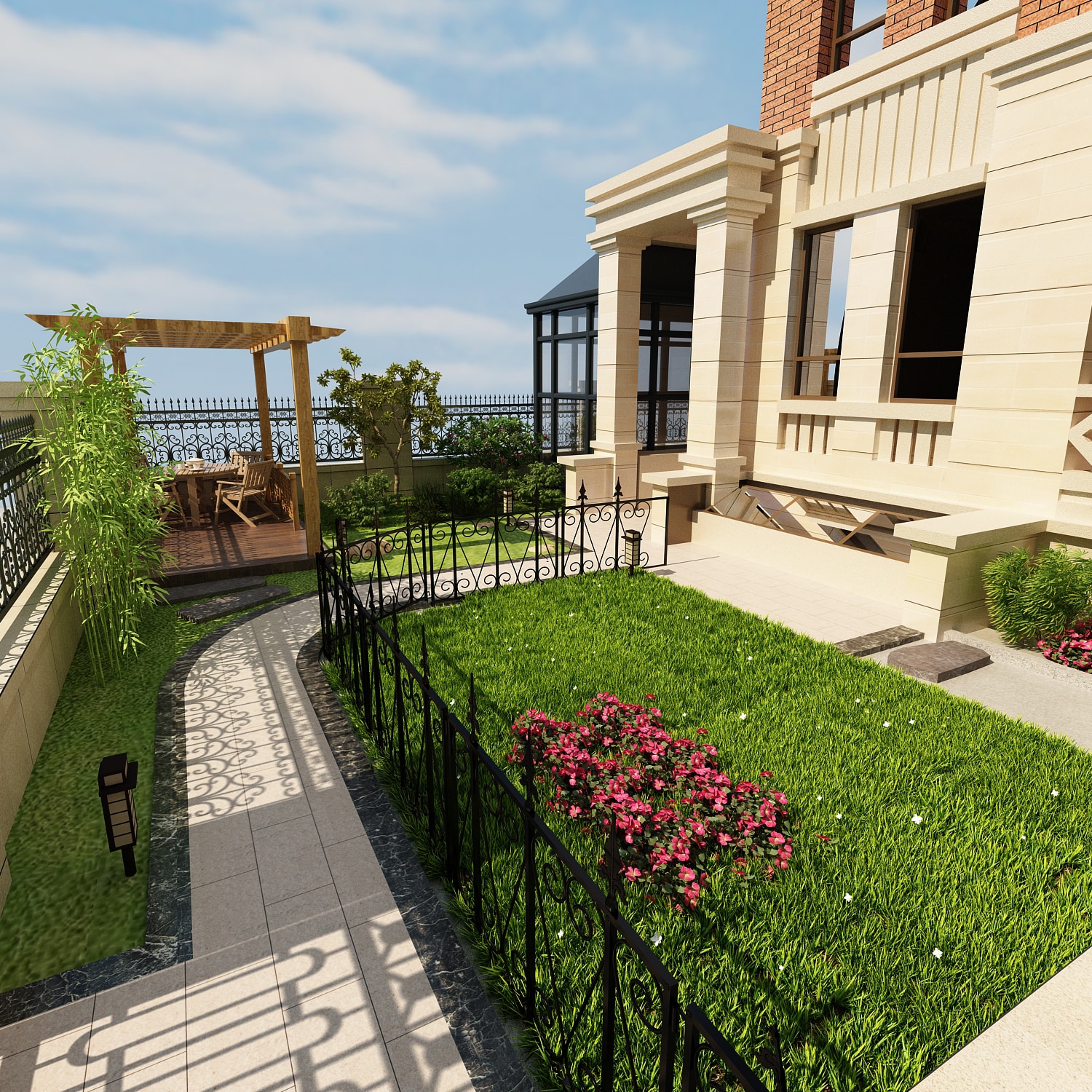 FUFU&GAGA LJY-WFKF170056-02 Garden-Utility-Fencing - View #4