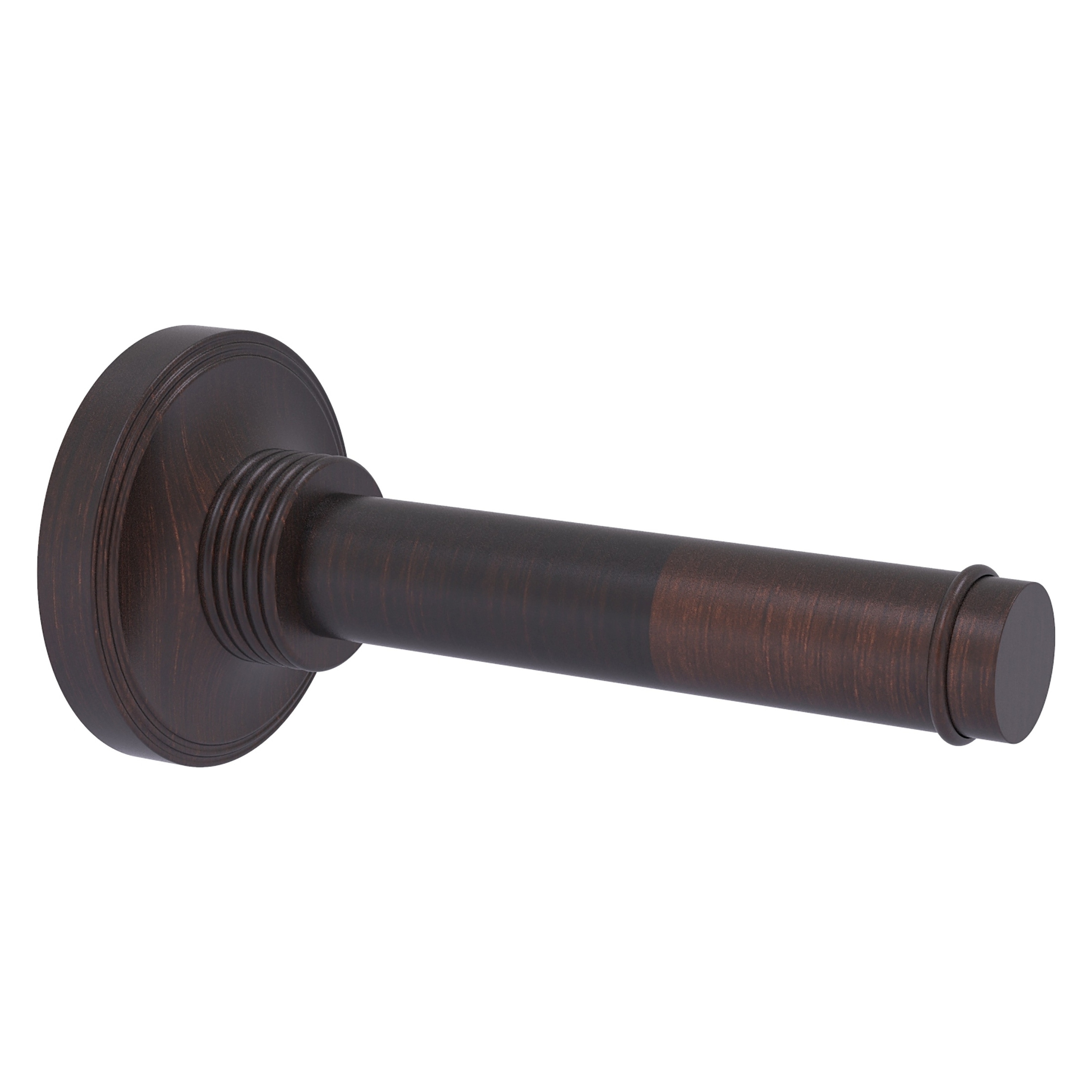 Allied Brass PR-24-1-VB Prestige Regal Venetian Bronze Wall mount Single post Toilet Paper Holder 1 -Rolls with Storage