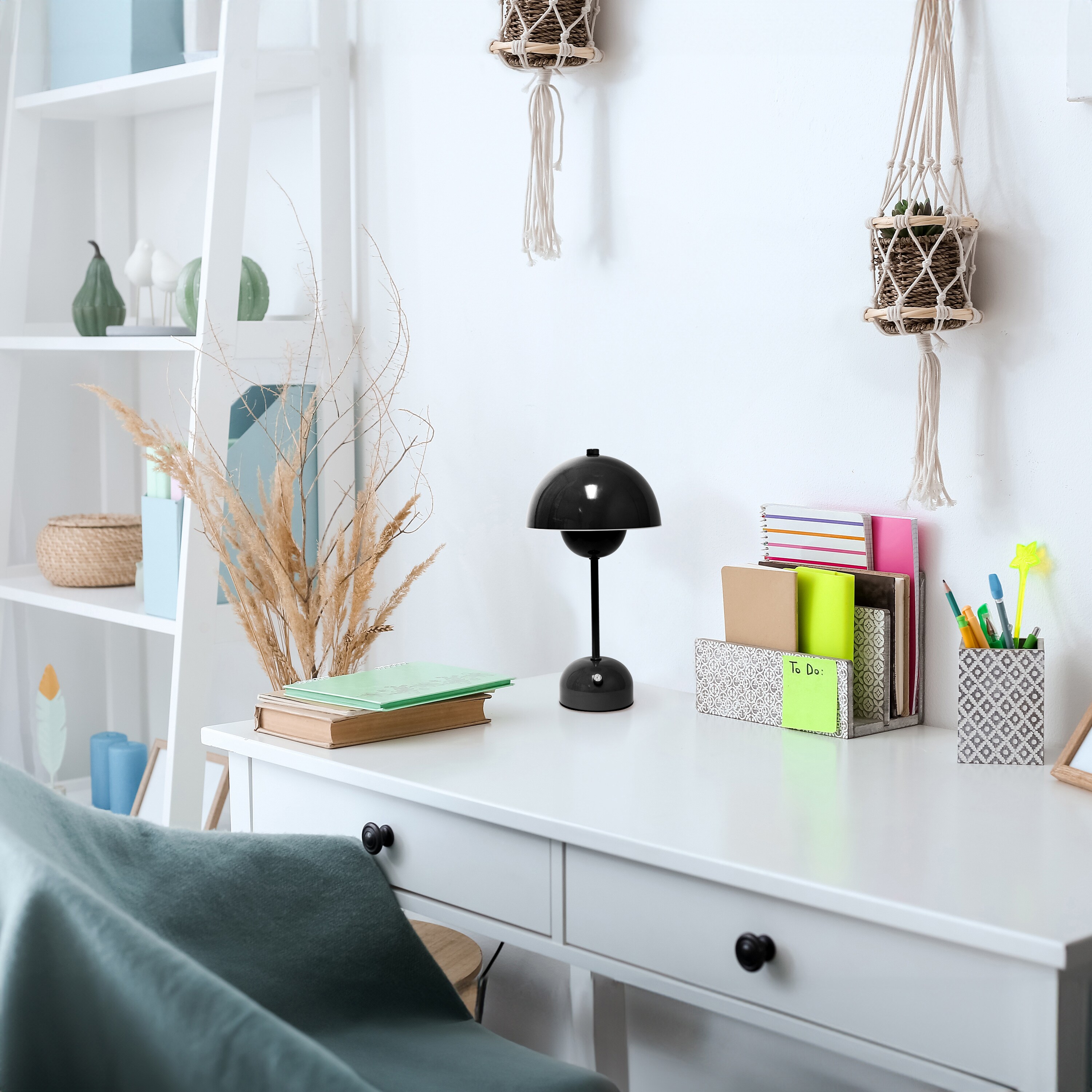 Simple Designs LD1069-BLK Desk-Table-Lamps - View #5