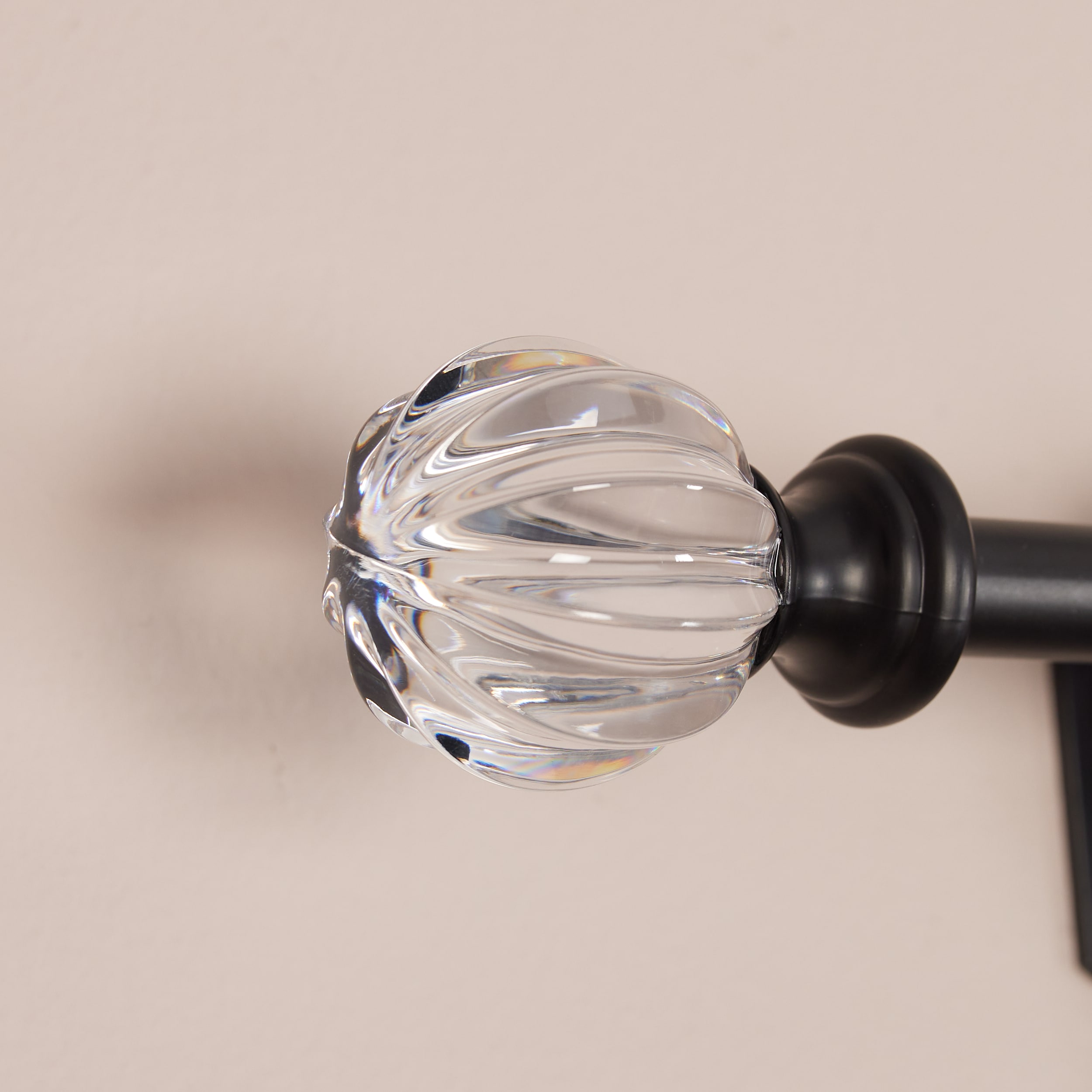 Style Selections FSI 1172E MBLK Curtain-Rods - View #2