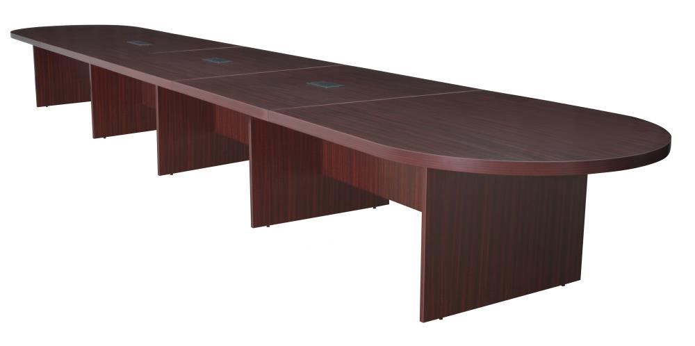 Regency LCTRT24052MH Legacy Brown 4-Person Training Table (240-in W x 29-in H)