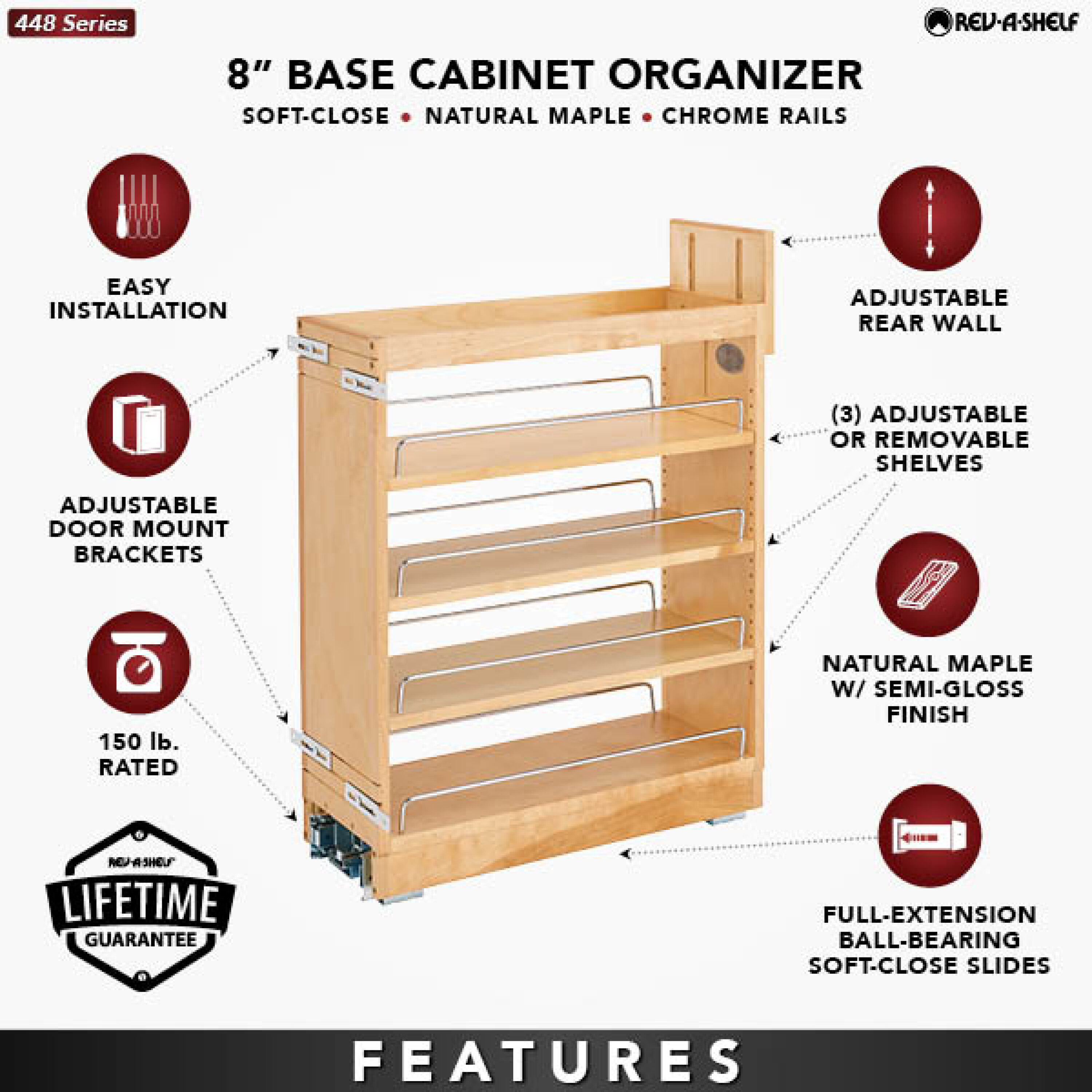 Rev-A-Shelf 166221 Pull-Out-Cabinet-Baskets - View #3