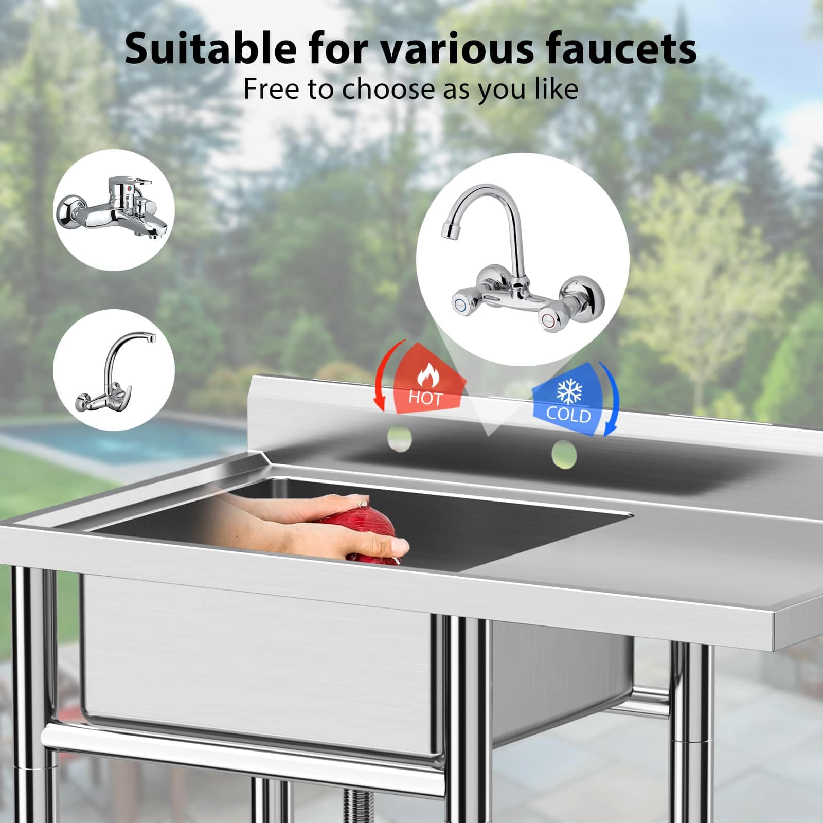 Qeetex JXNAG-PHO-12KKF4J3 Kitchen-Sinks - View #6