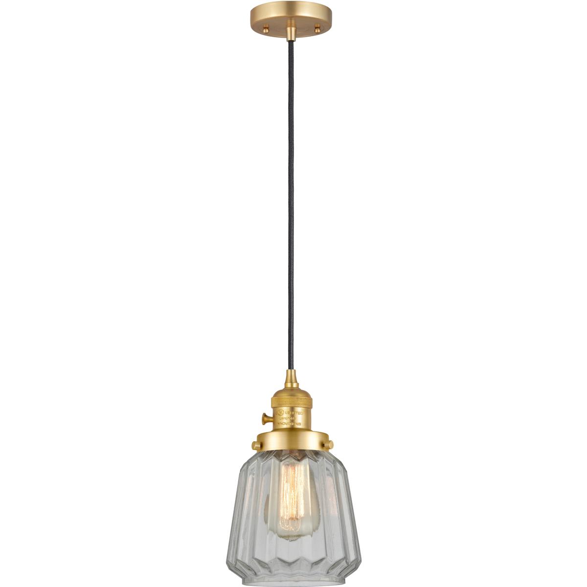 Innovations Lighting 2344393 201CSW-SG-G142 Franklin Restoration Chatham Mini Pendant