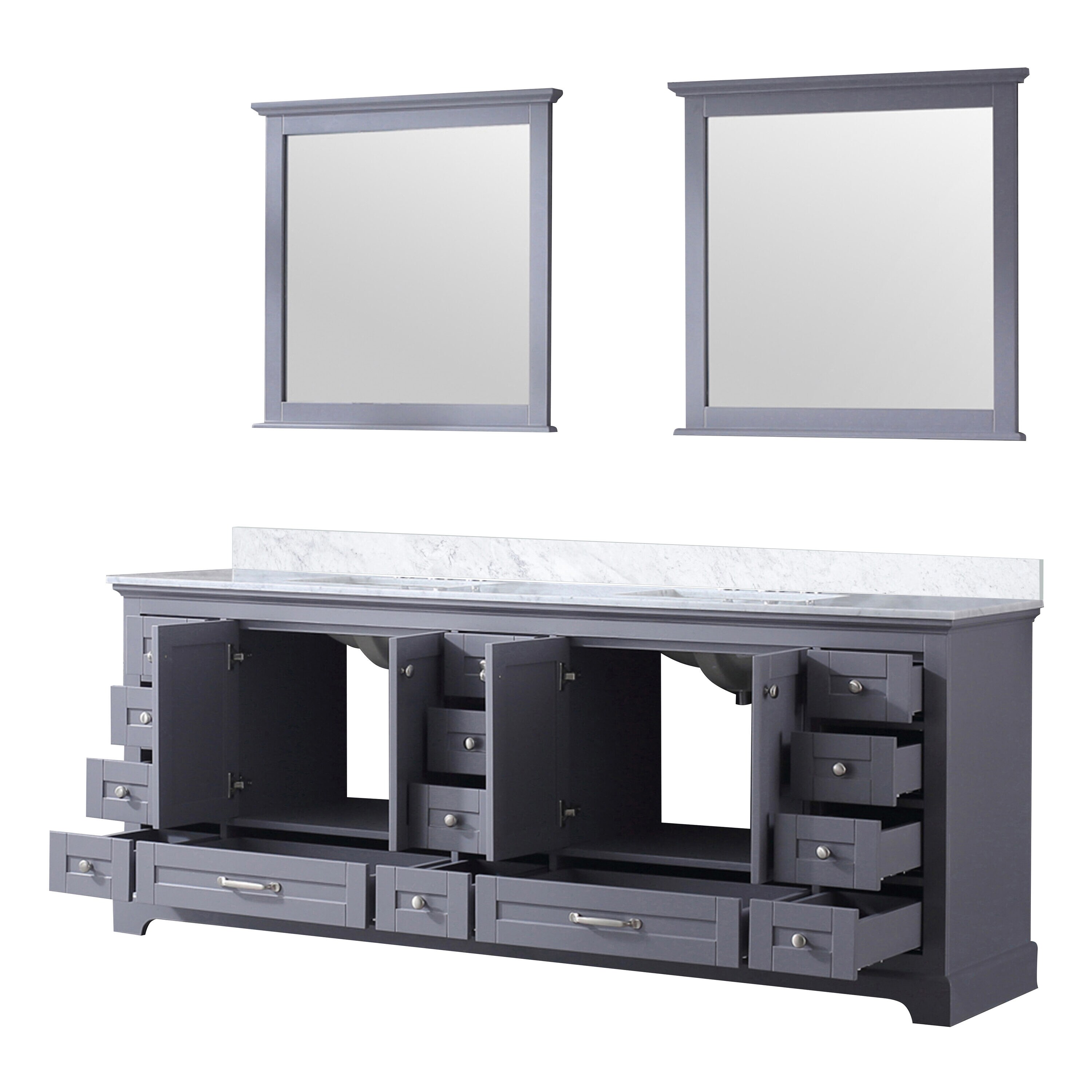 Lexora LD342284DBDSM34 Bath-Vanity-Combo - View #7