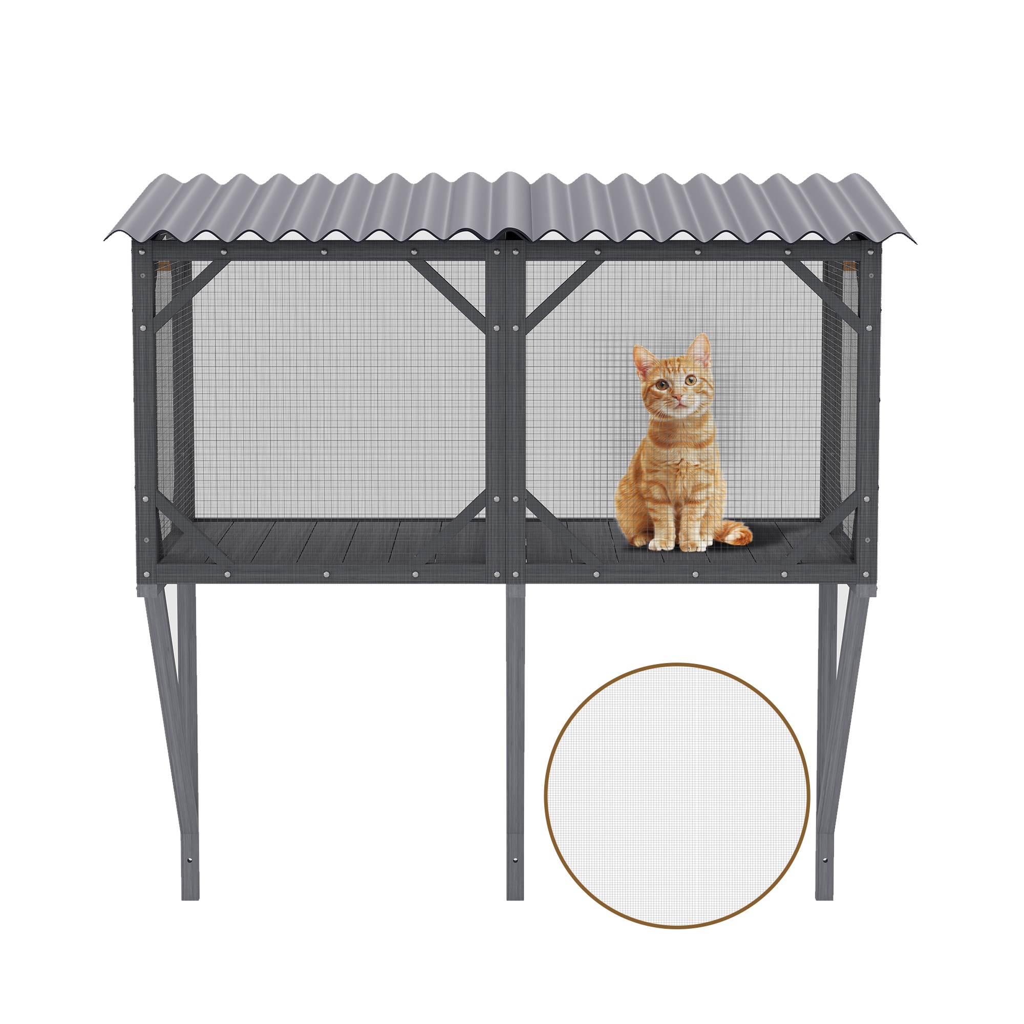 Afoxsos LAF0424PG16 Dog-Houses - View #3