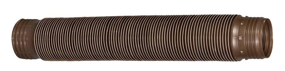 Amerimax 86019A FLEX-A-SPOUT Vinyl 26.5-in Brown Downspout Extension