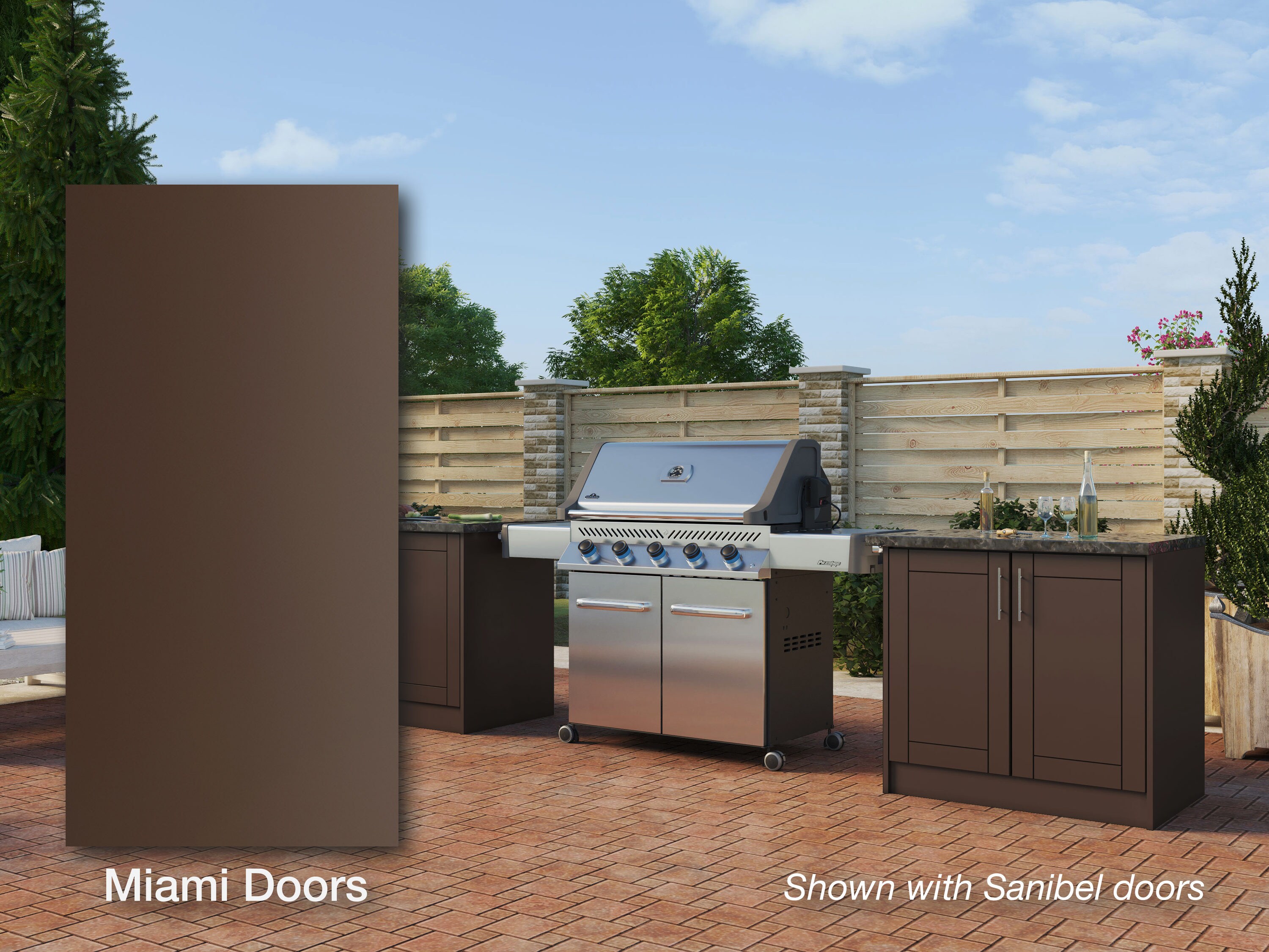 WeatherStrong WSE72WC-MDB Modular-Outdoor-Kitchens - View #2