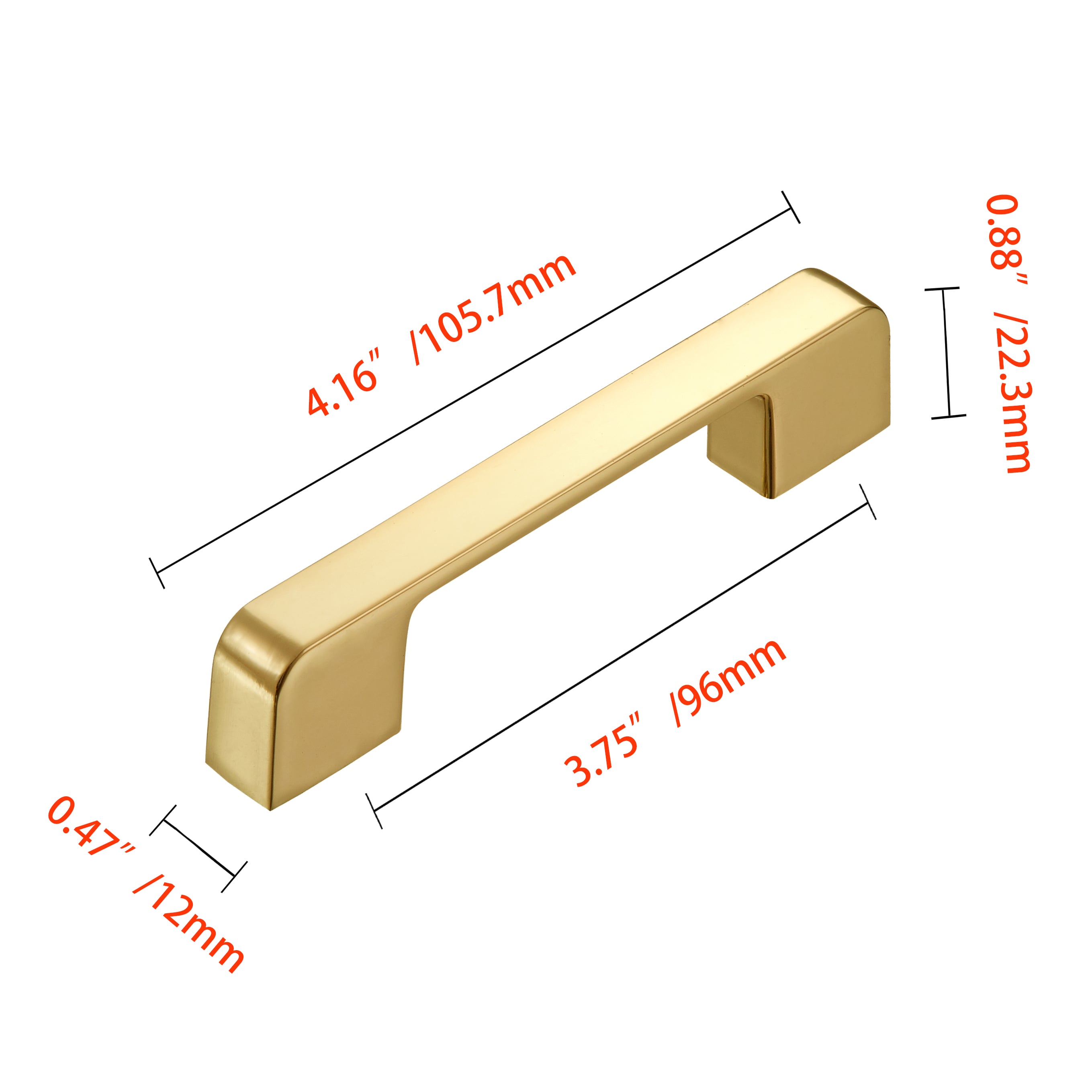 Utopia Alley HW417GD-5 Cabinet-Knobs - View #6