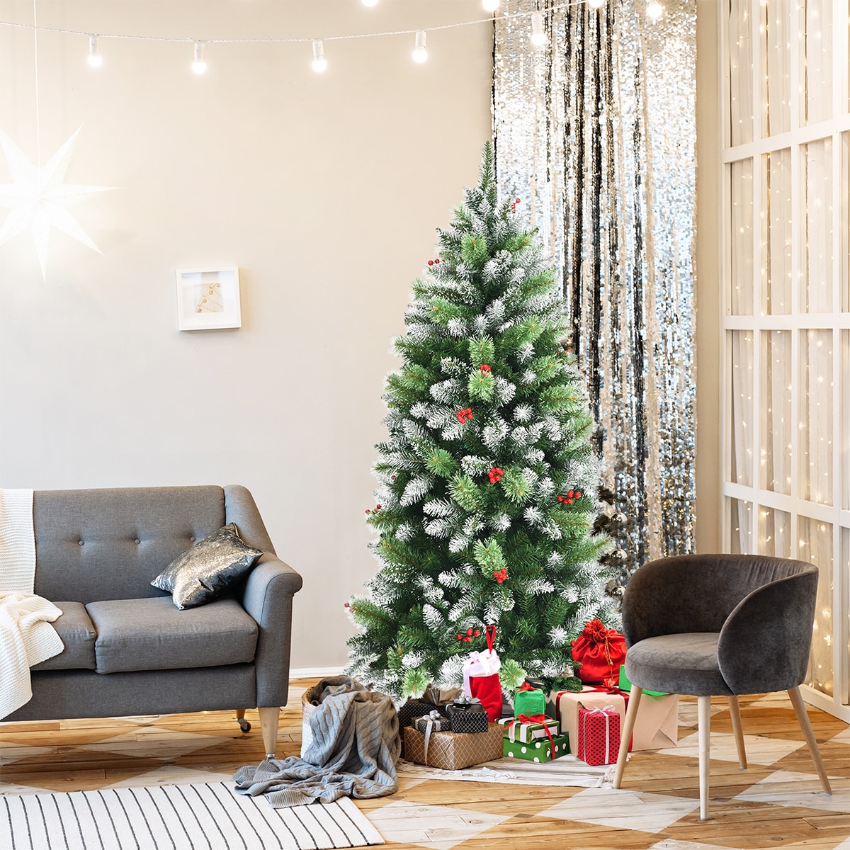 WELLFOR CM-HJY-23548 Artificial-Christmas-Trees - View #6