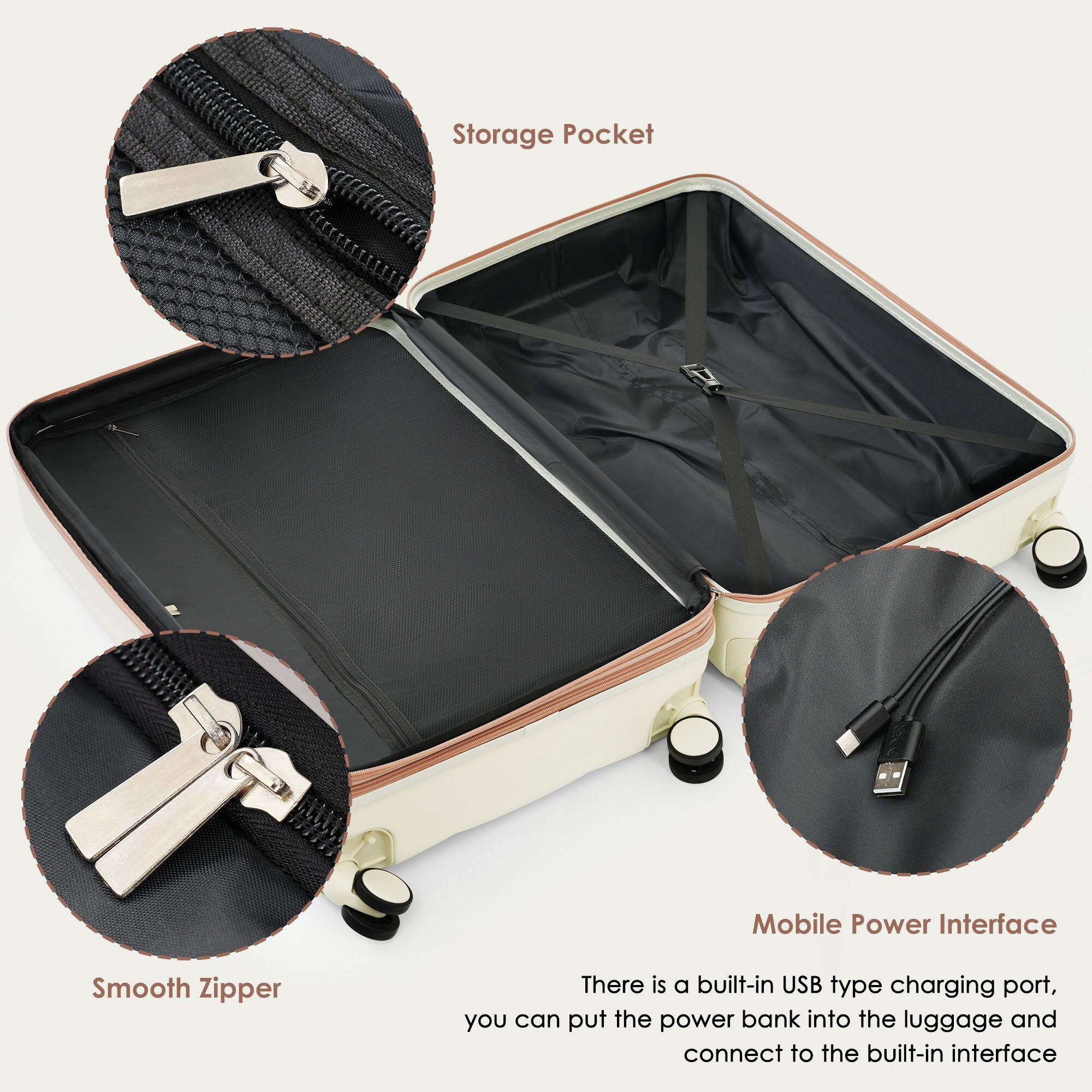 Bybafun YD9600021 Luggage-And-Luggage-Sets - View #9