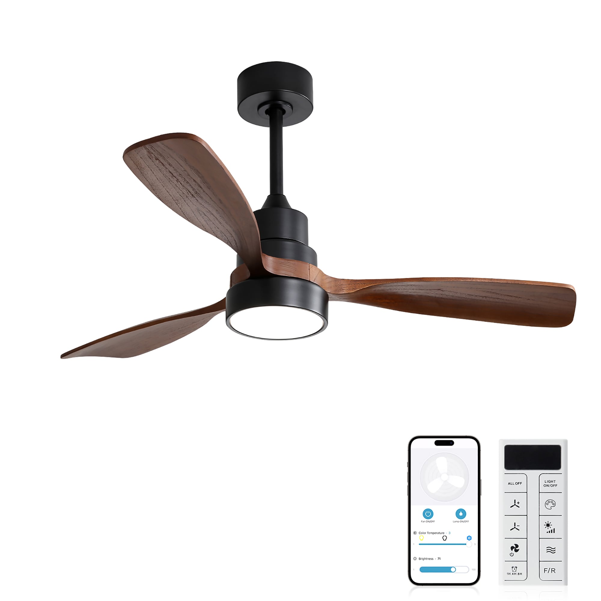 Fun Orange Ceiling Fans