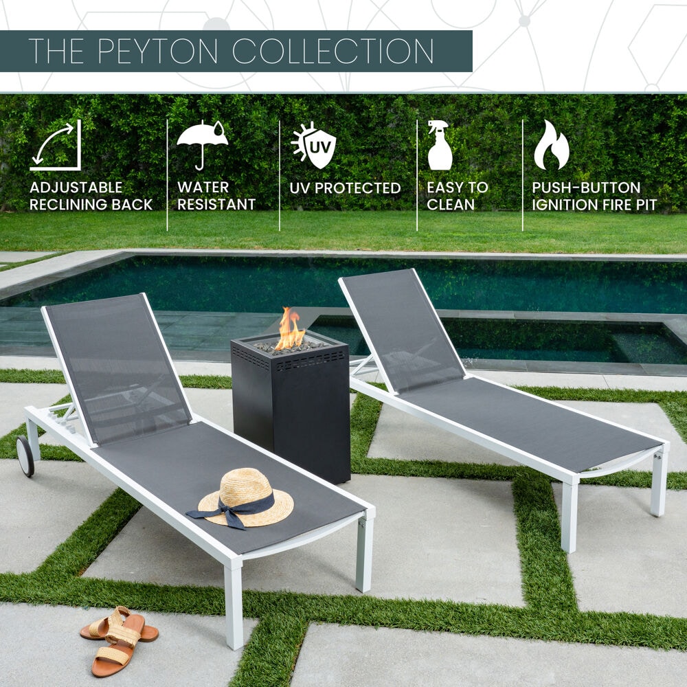 Mod Furniture PYTNCHS3PCGFP-WG Patio-Conversation-Sets - View #2