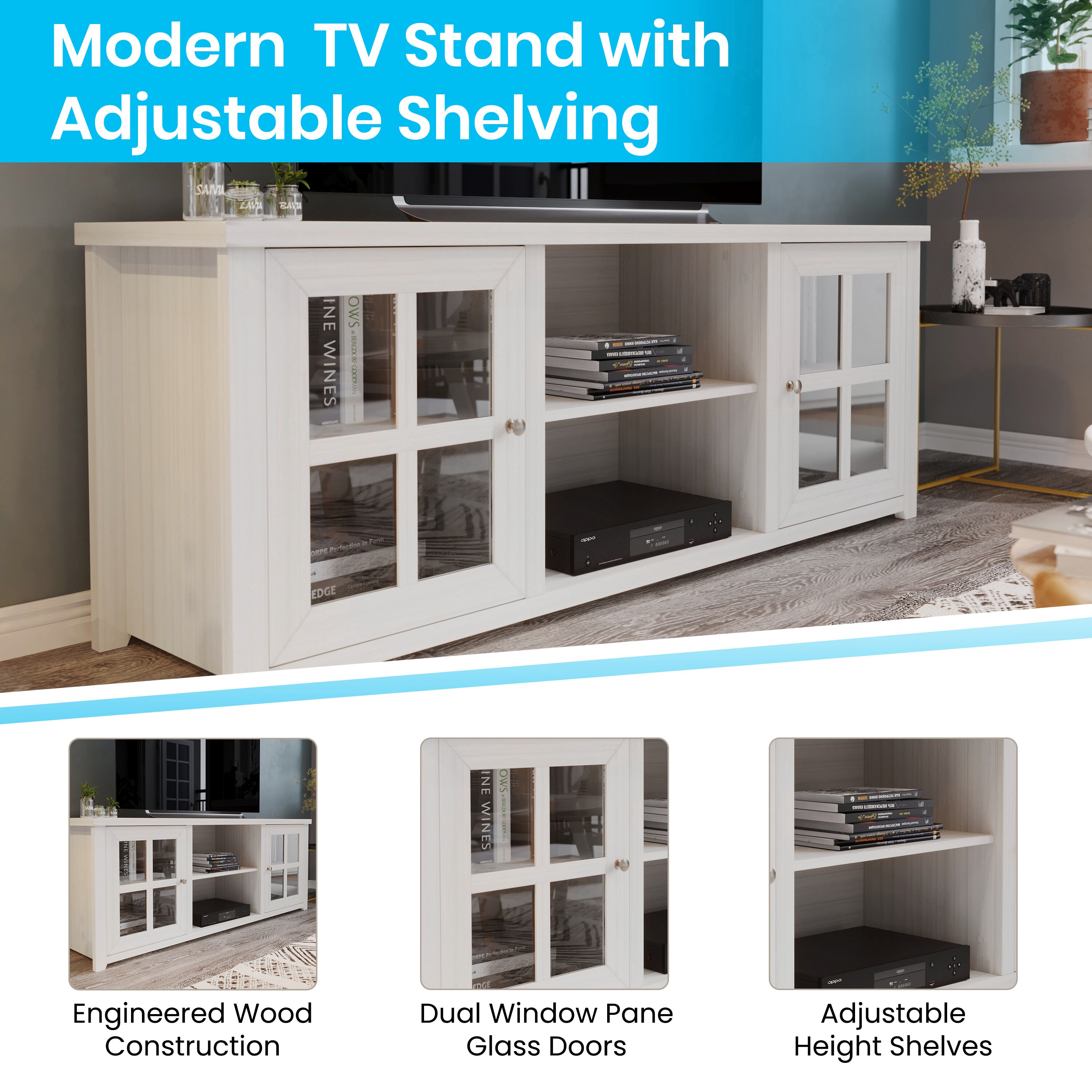 Flash Furniture 889142975977 Tv-Stands - View #4