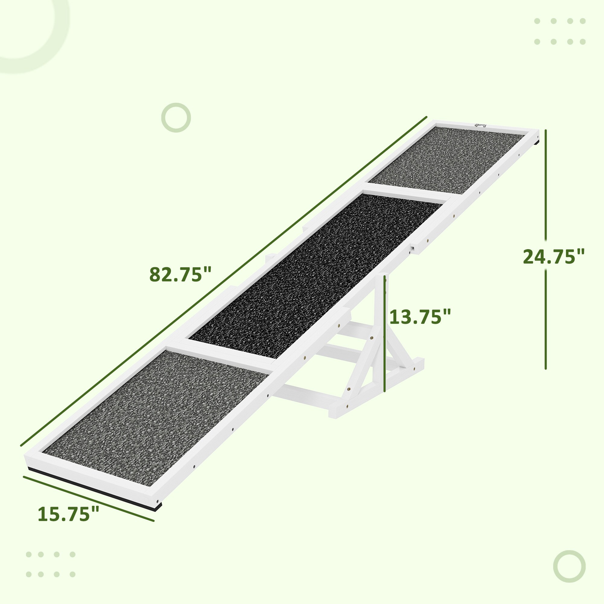 PawHut D03-001V01WT Dog-Park-Agility-Course-Kits - View #3