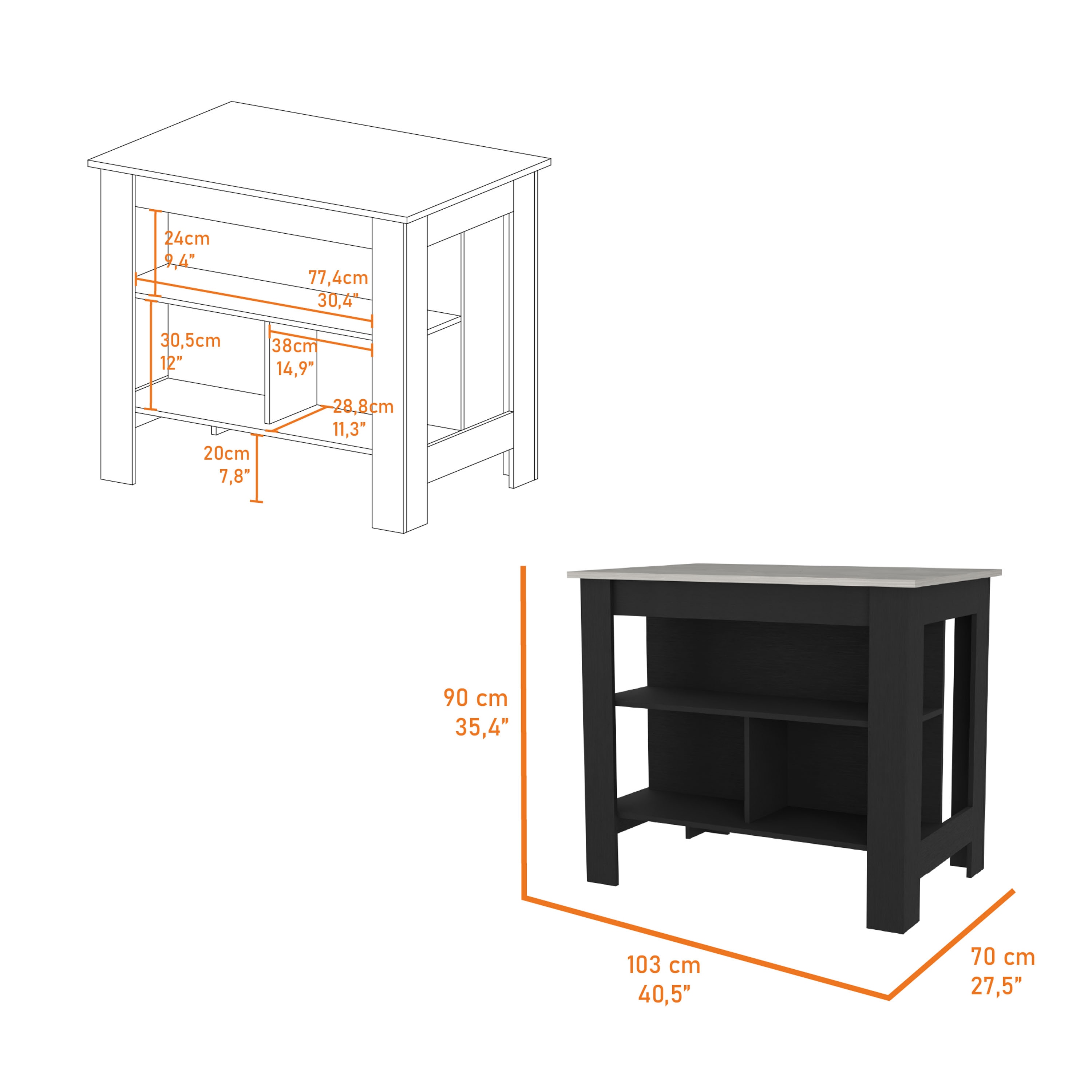LUXEYARD DS-X-KIB128P148877 Kitchen-Furniture - View #4