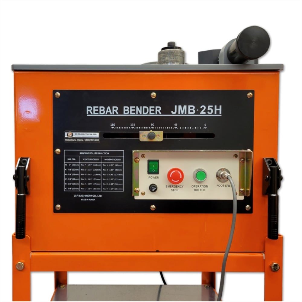 BN Products-USA JMB-25H Rebar-Cutters-Benders - View #3