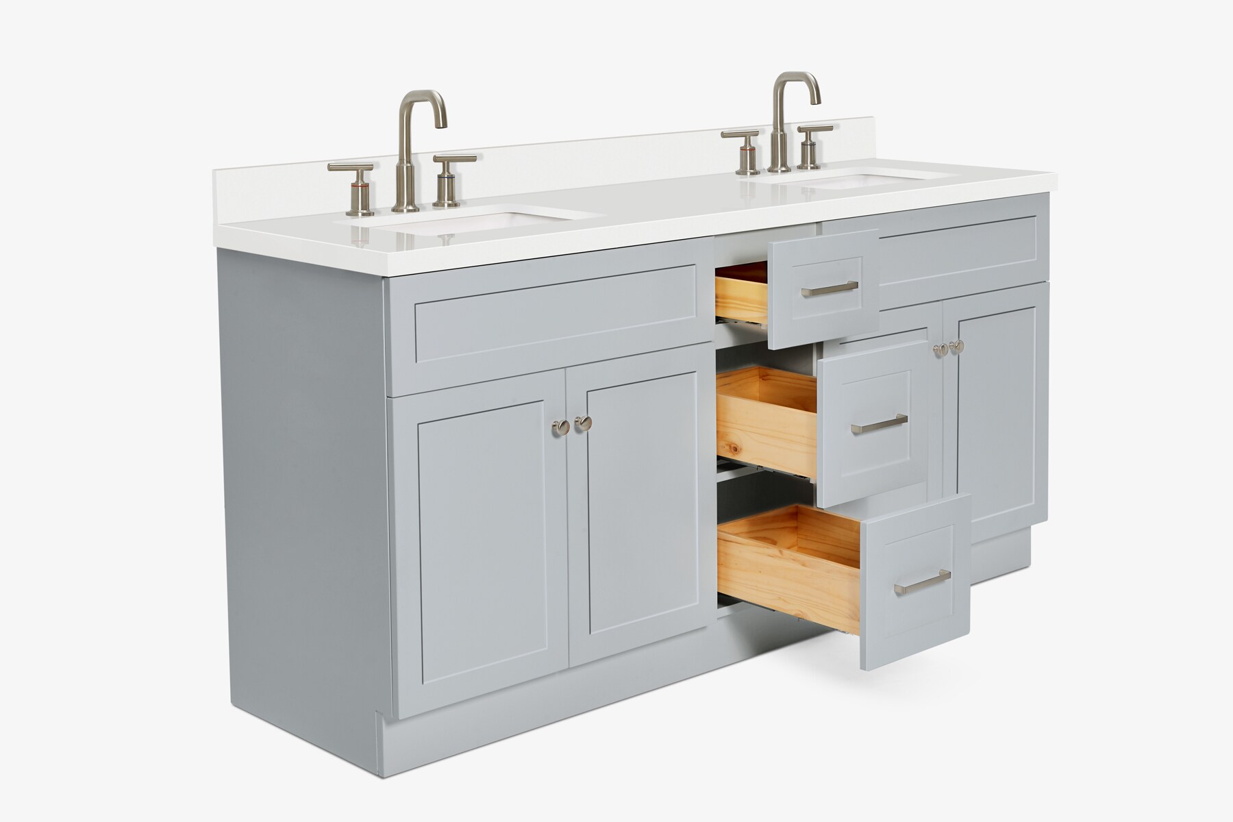 ARIEL F073DWQRVOGRY Bath-Vanity-Combo - View #9