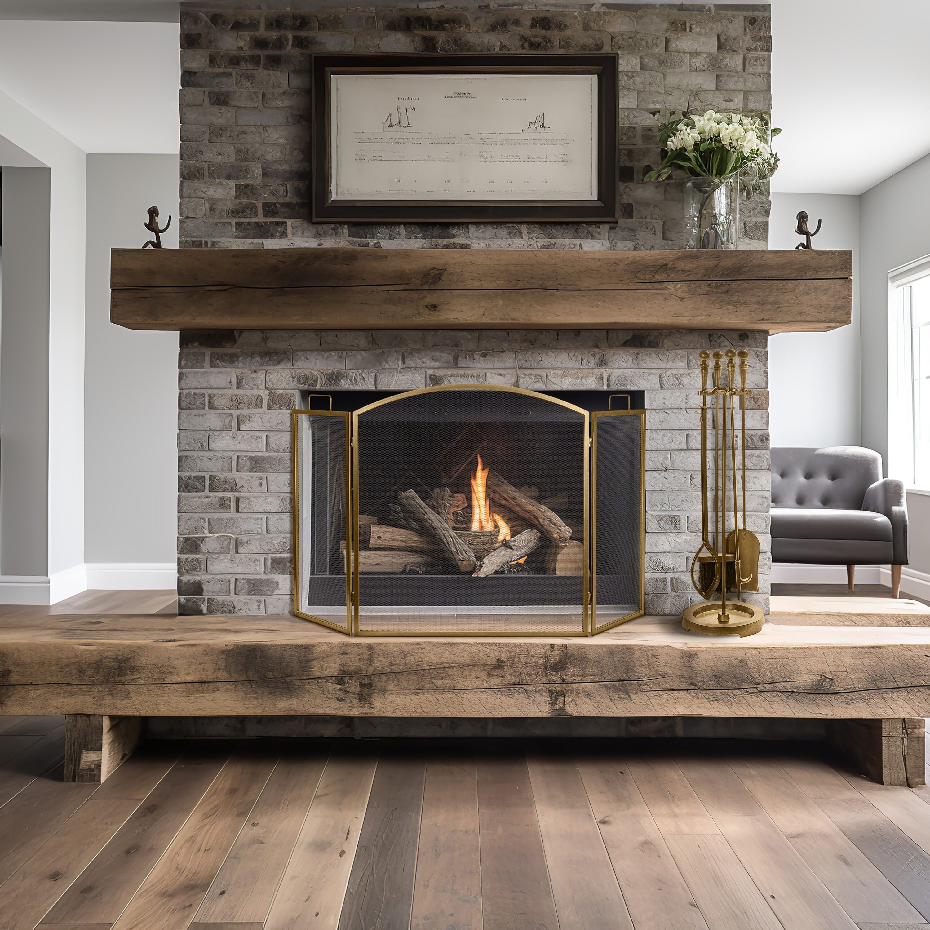 Sureway Home Products T2527MG Fireplace-Tools - View #3
