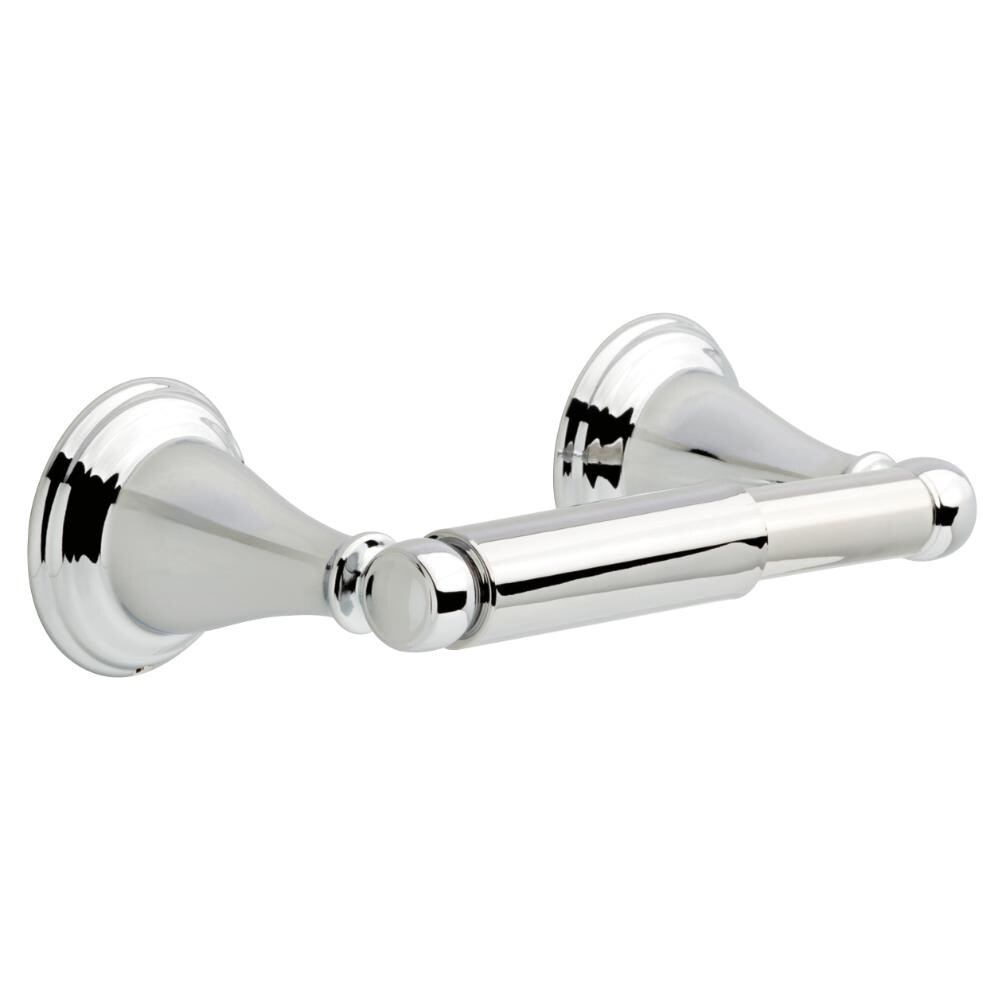 Delta 79650-PC Windemere Polished Chrome Wall Mount Spring-loaded Toilet Paper Holder