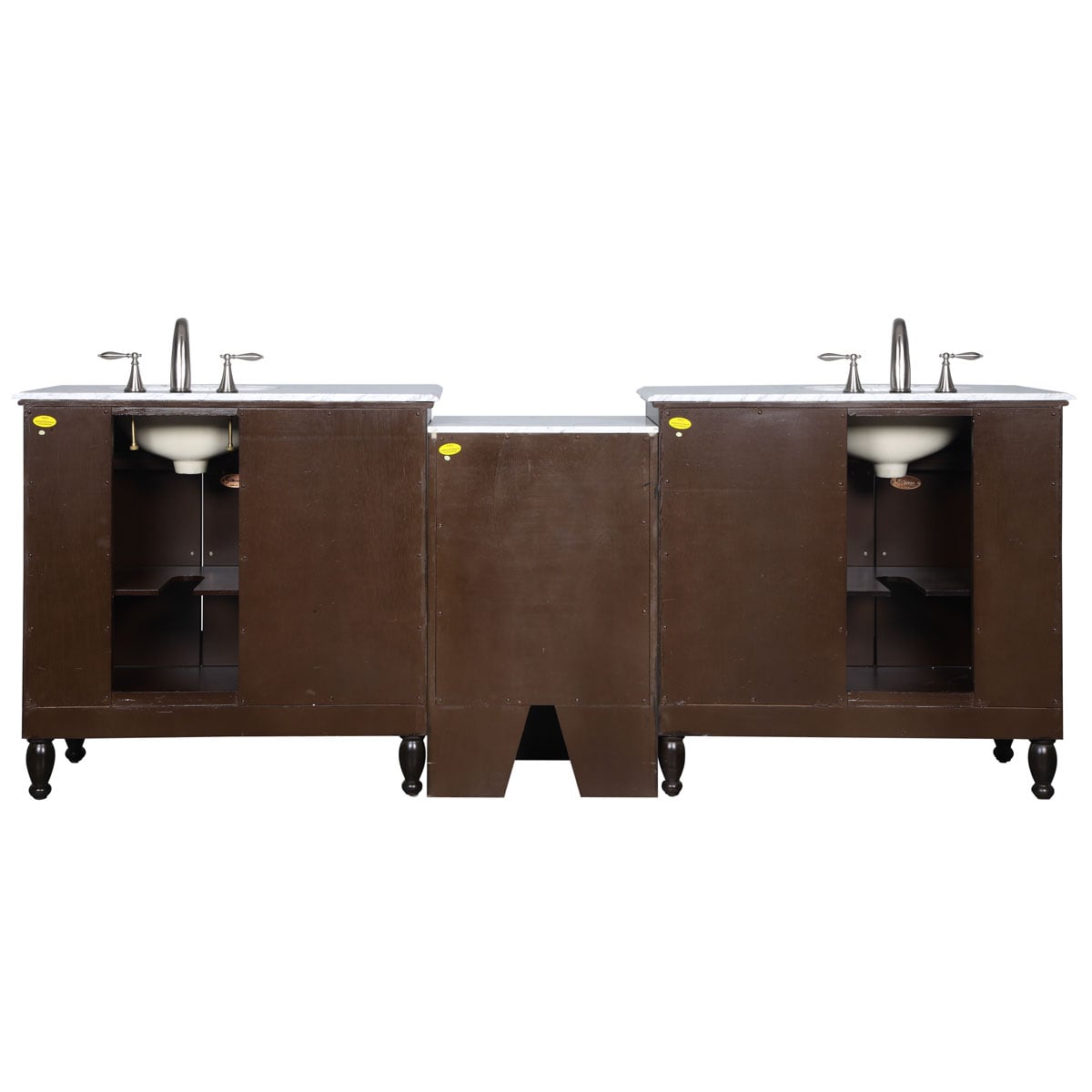 Silkroad Exclusive HYP-0902-WM-UWC-95 Bath-Vanity-Combo - View #4