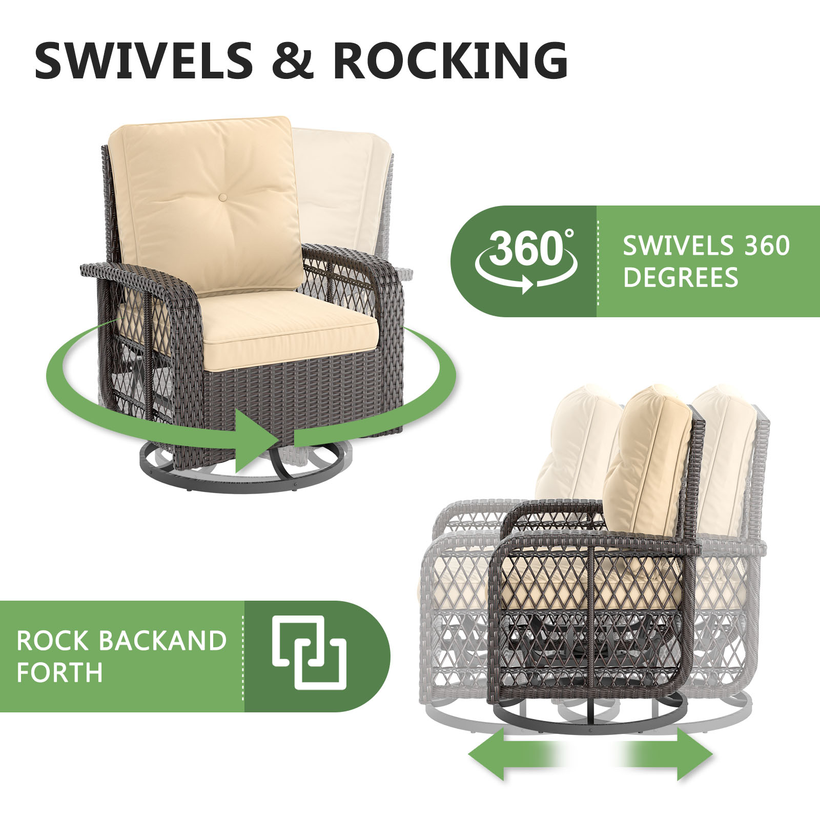 Bapipro BP3910G04 Patio-Conversation-Sets - View #5