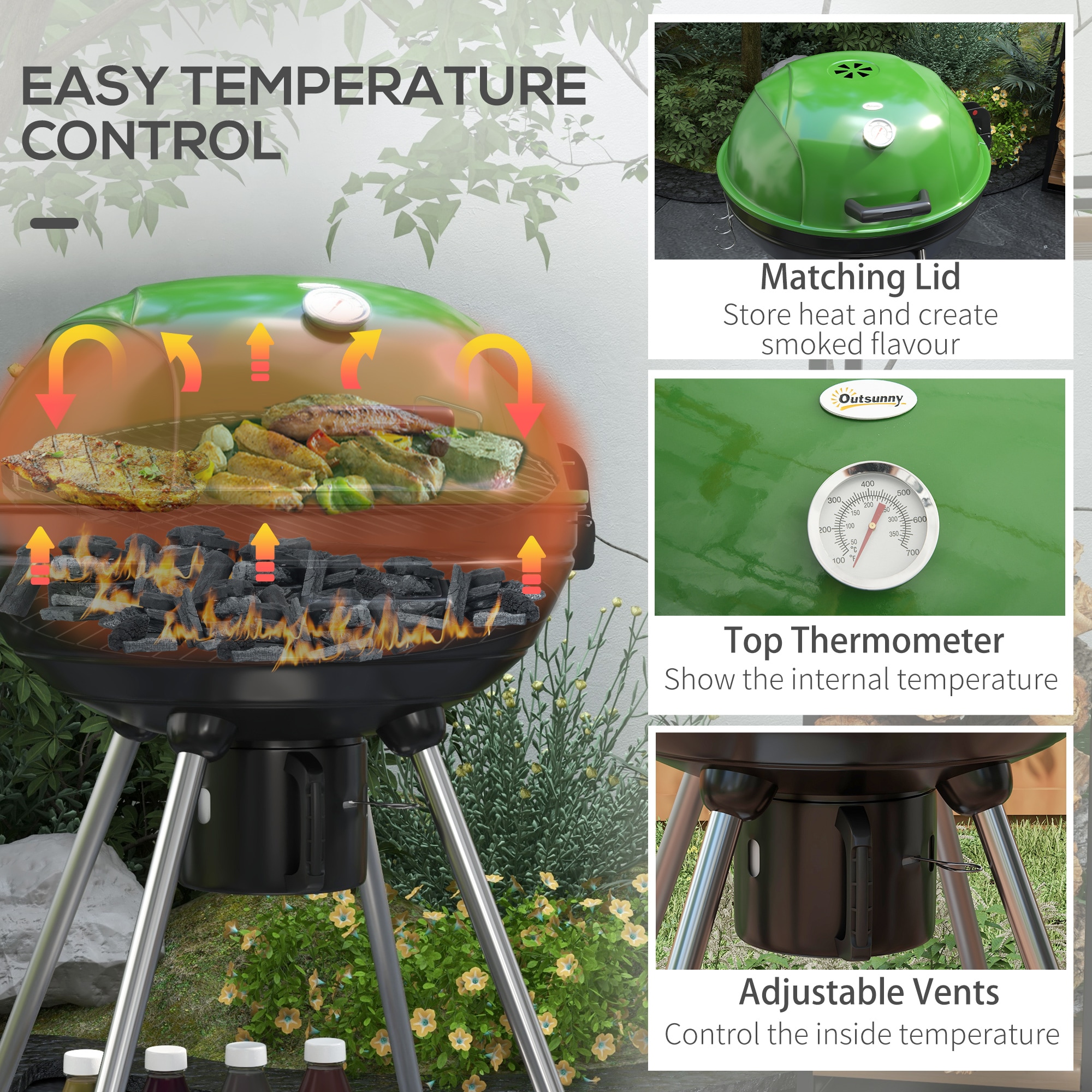 Maocao Hoom JL174300 Charcoal-Grills - View #5