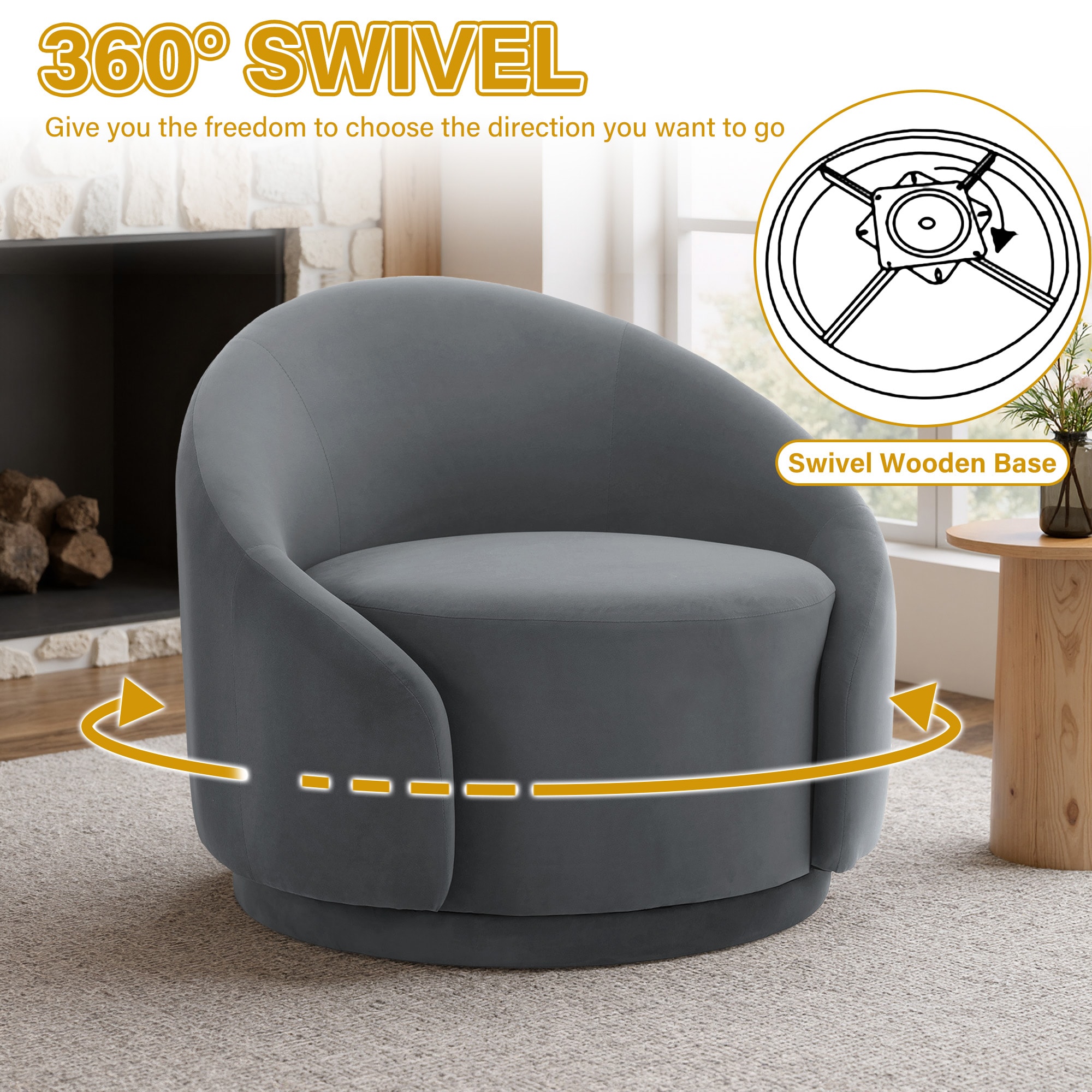 Dreamsidea LS-CH0042V-GRAY chairs - View #5
