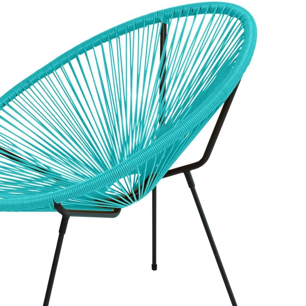 HIGHLANDERHOME BLUEACAPULCO1CHAIR Patio-Chairs - View #6