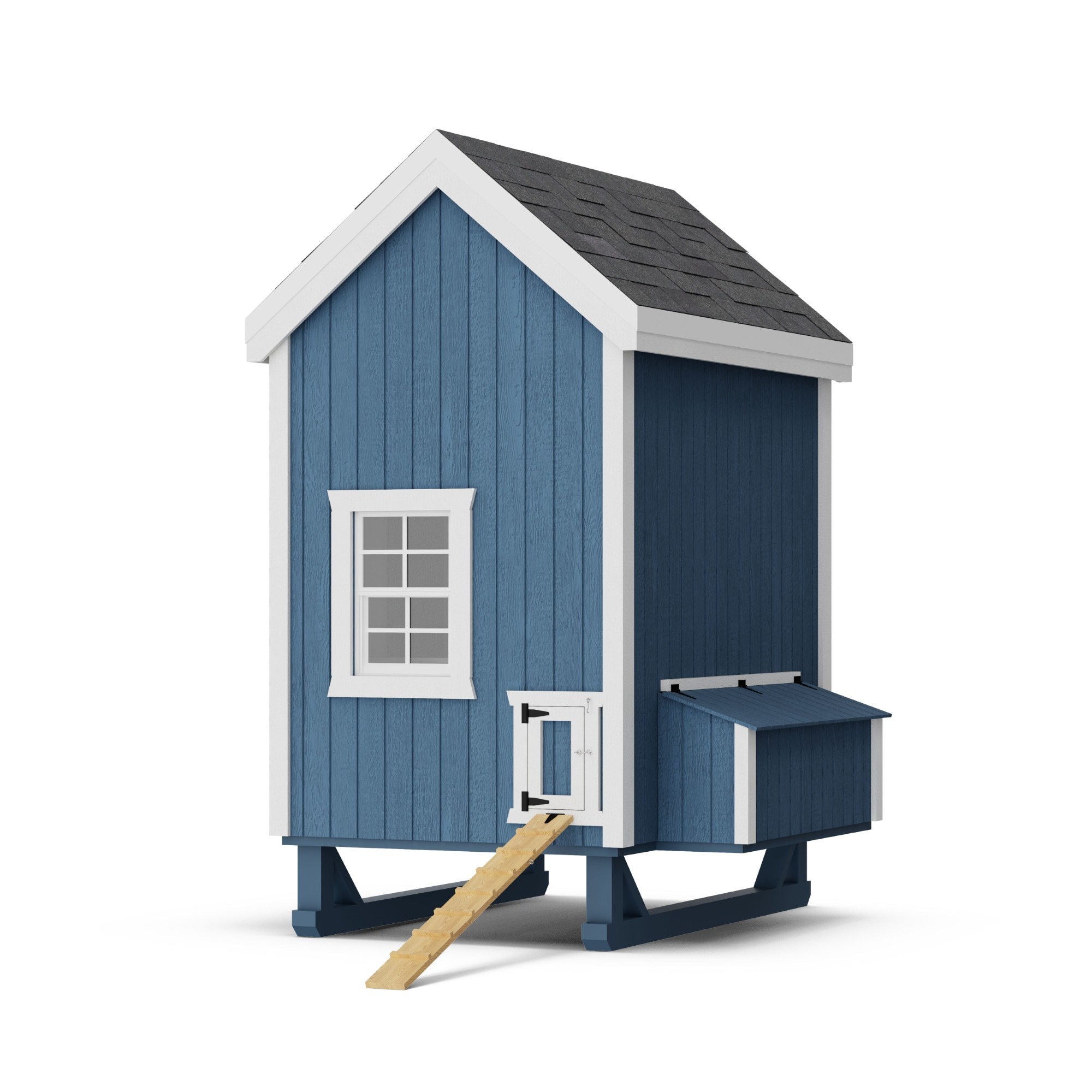 Brown Wood Chicken coop