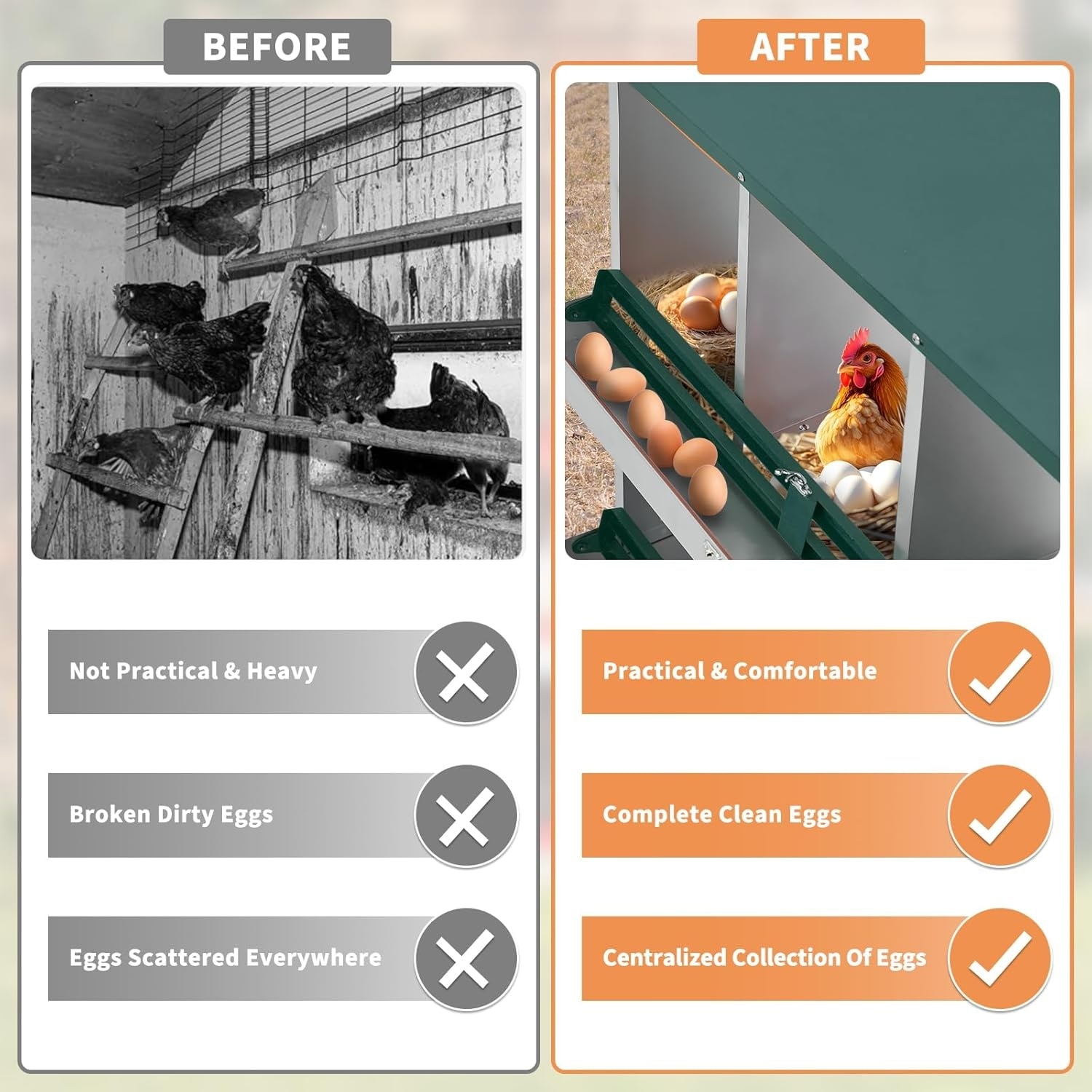 Garvee LSHQQPPG-33CSNQ48 Chicken-Coops-Rabbit-Hutches - View #3