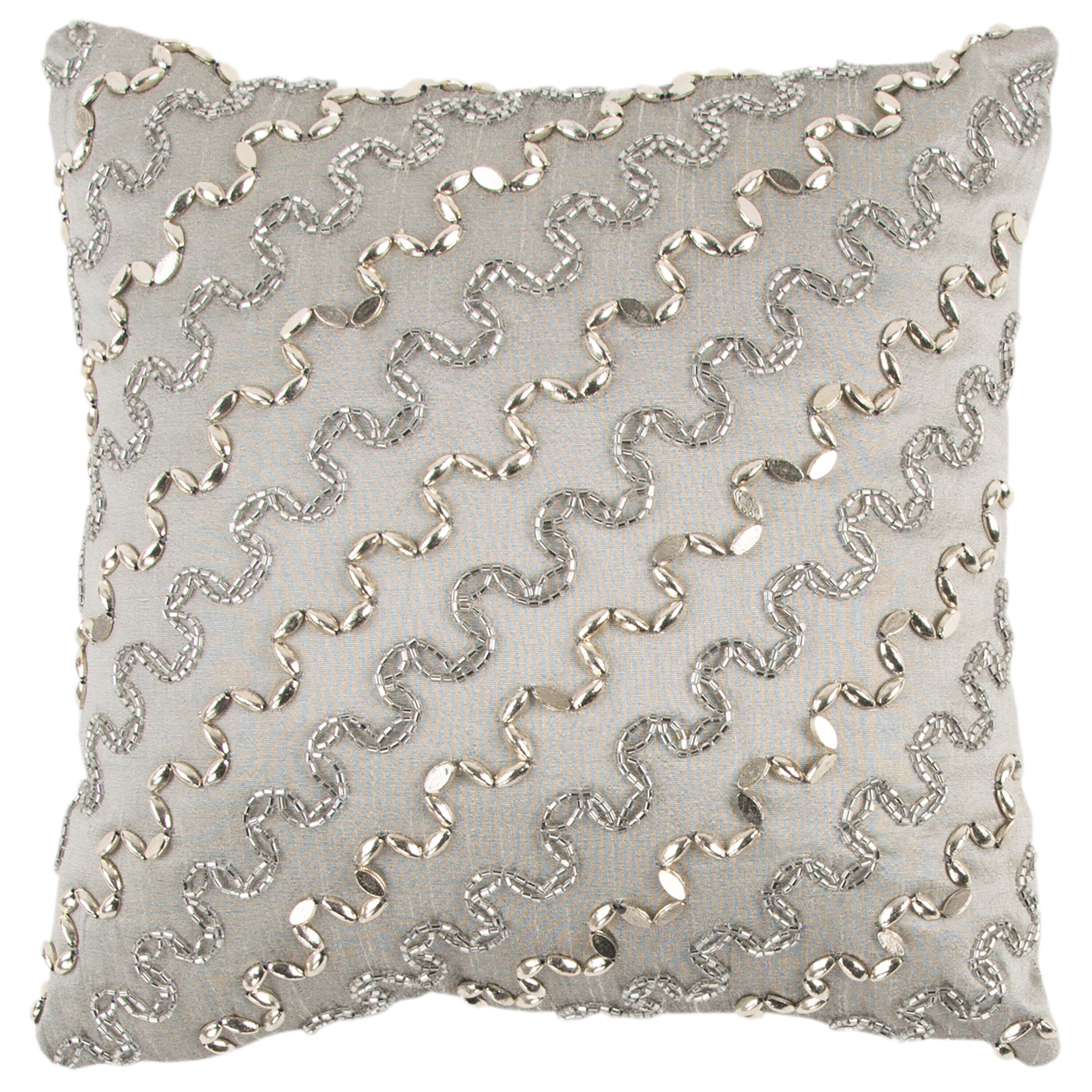 White Pintuck Throw Pillow-12 x 24