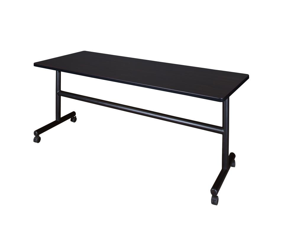 Regency MKFT7224MW Training Brown 4-Person Training Table (72-in W x 29-in H)