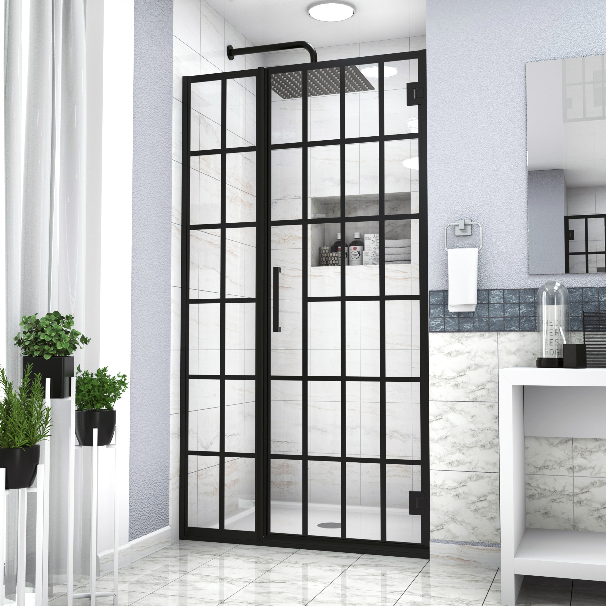 Lordear HBRJ-LD-6B21-40MB Shower-Doors - View #6