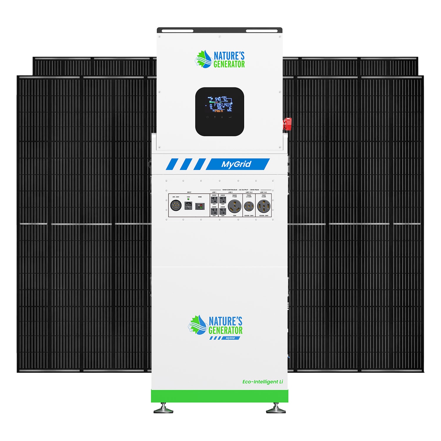 NATURE'S GENERATOR 10000-Watt Off-Grid Inverter #NGMGTNAU