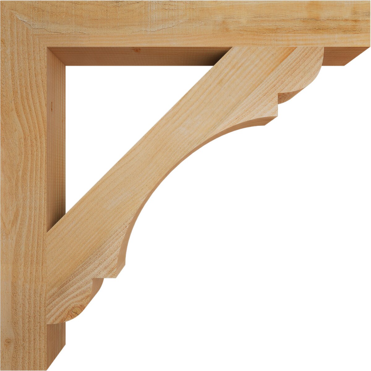 Ekena Millwork BKT04X32X32OLY05RDF Exterior-Brackets-Braces - View #3