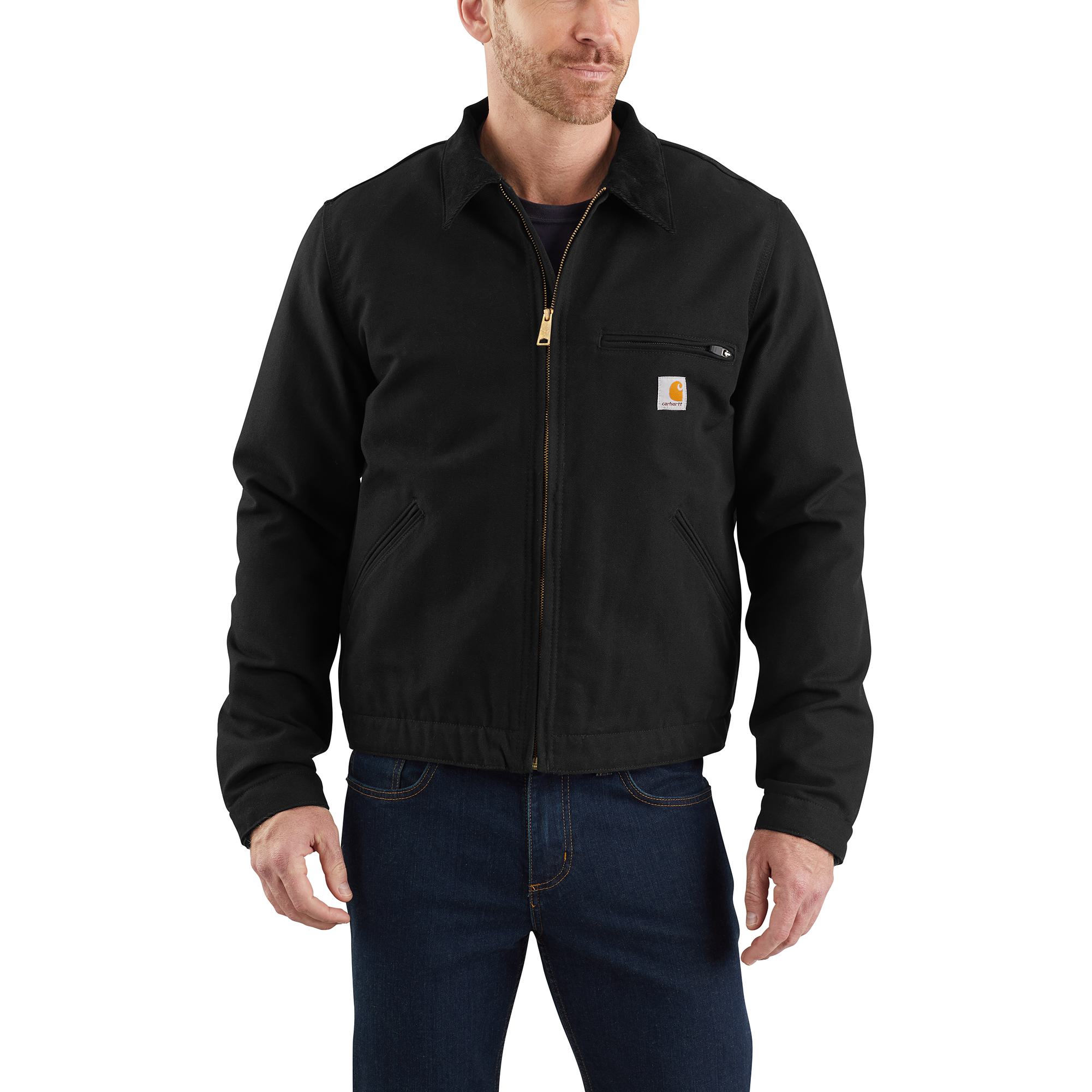 Carhartt 103828-BLKXLREG Men's Black Work jacket ( X-large )