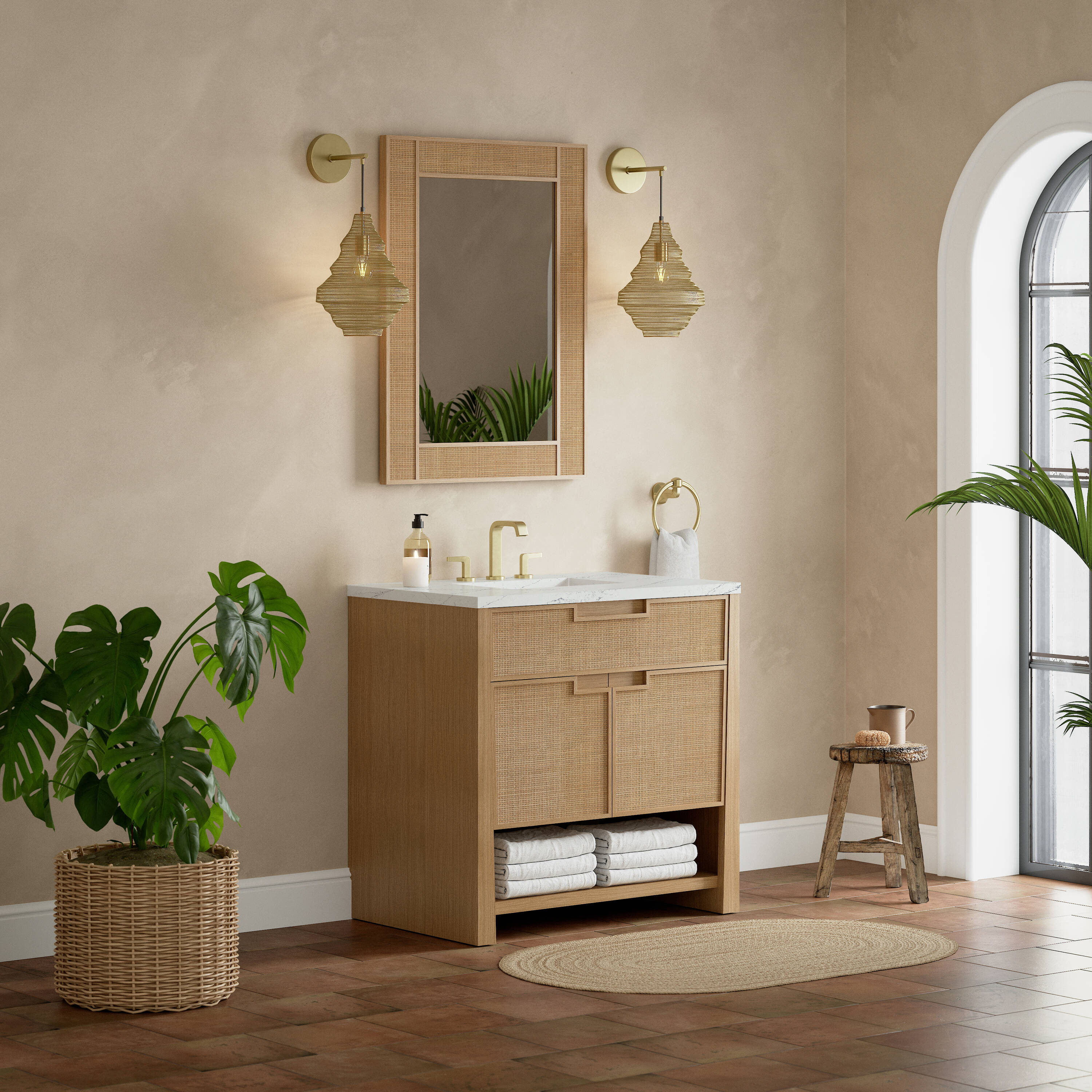 James Martin Vanities D225-V36-SSO-3ENC Bath-Vanity-Combo - View #4