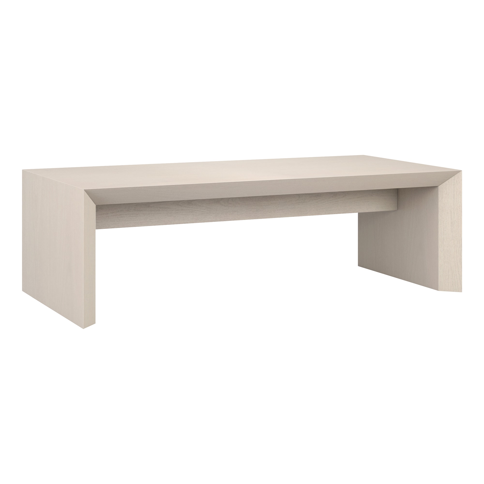 Hailey Home CT2061 Oswin Alder White MDF Modern Coffee Table