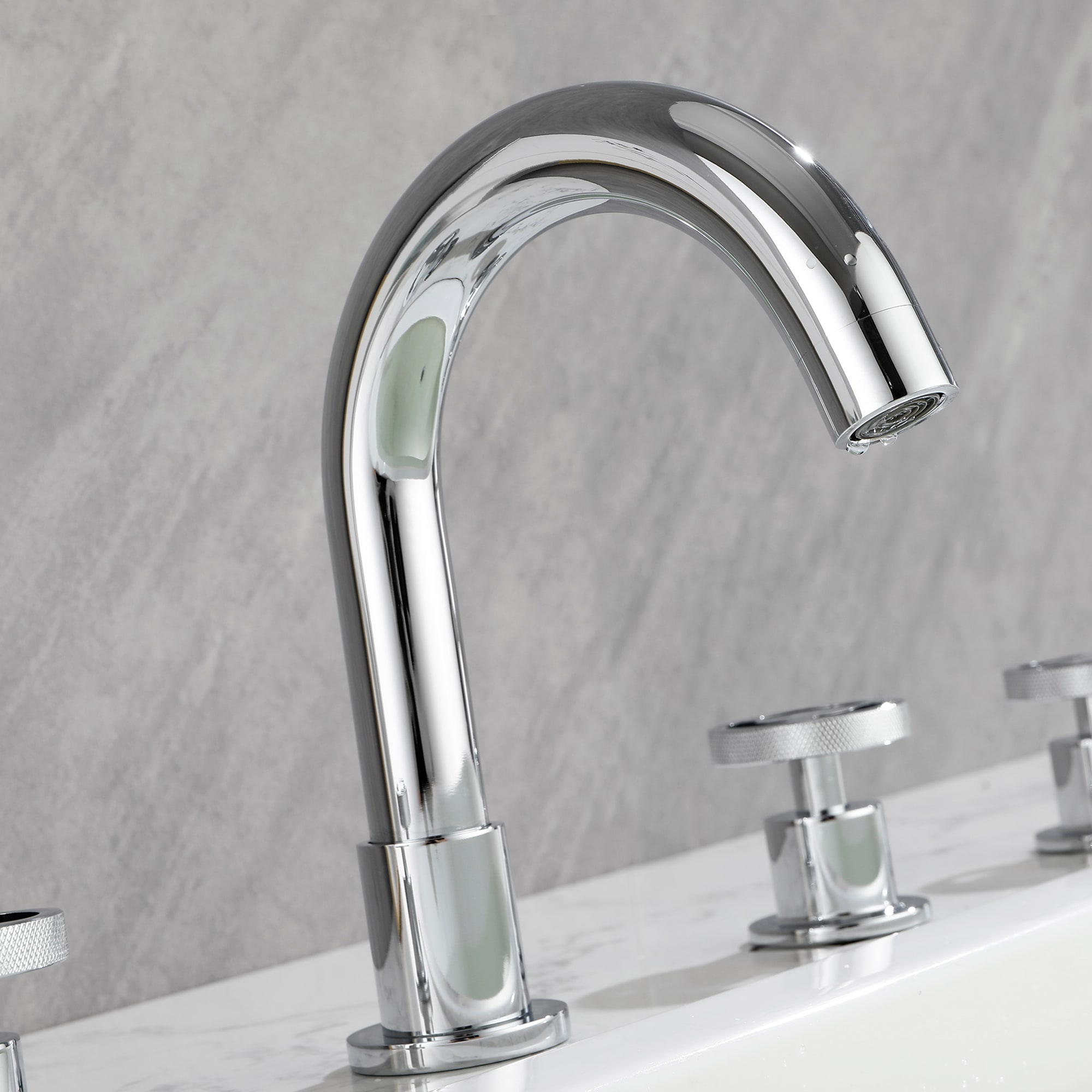 WELLFOR WA9013NS Roman-Tub-Faucets - View #2