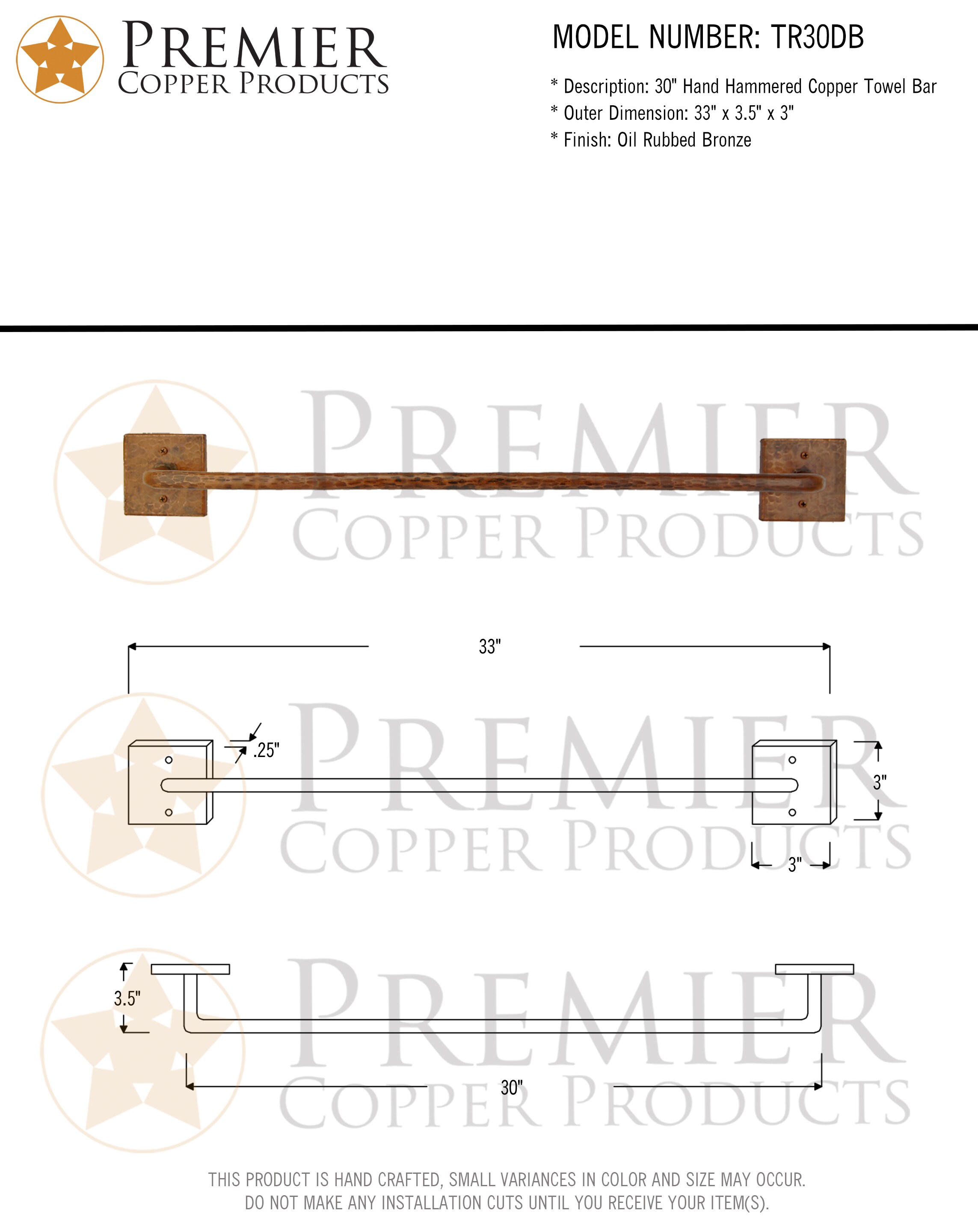 PREMIER COPPER PRODUCTS TR30DB d060350 - View #8