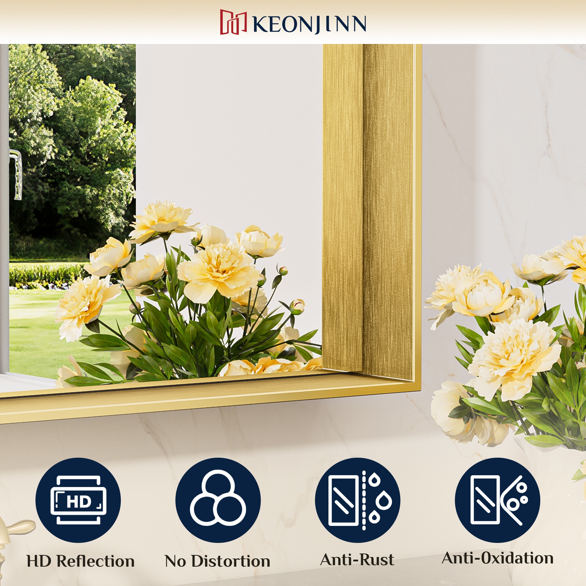 Keonjinn LW-JZ-JSKFJ-12175BD Decor-Mirrors - View #6
