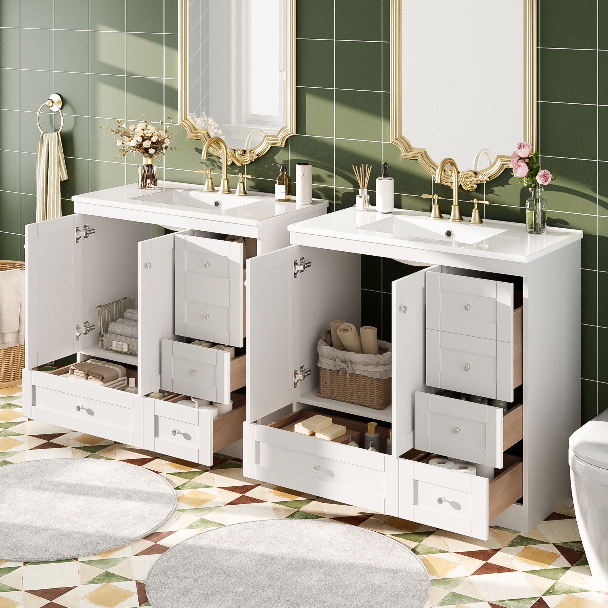 LUXEYARD DS-X-224VANTY2 Bath-Vanity-Combo - View #6