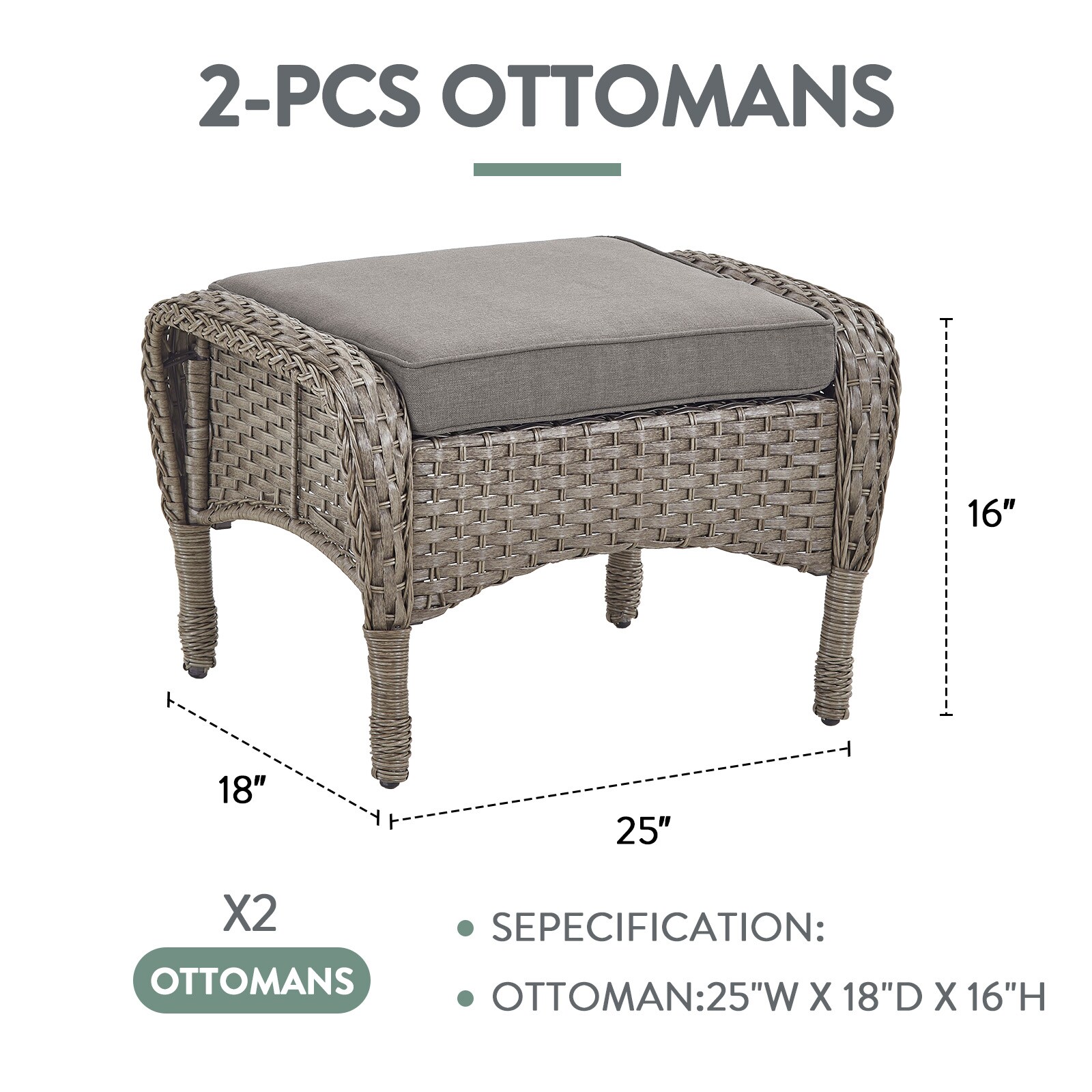 Jeehope PAGY206012G4050-3 Patio-Conversation-Sets - View #11