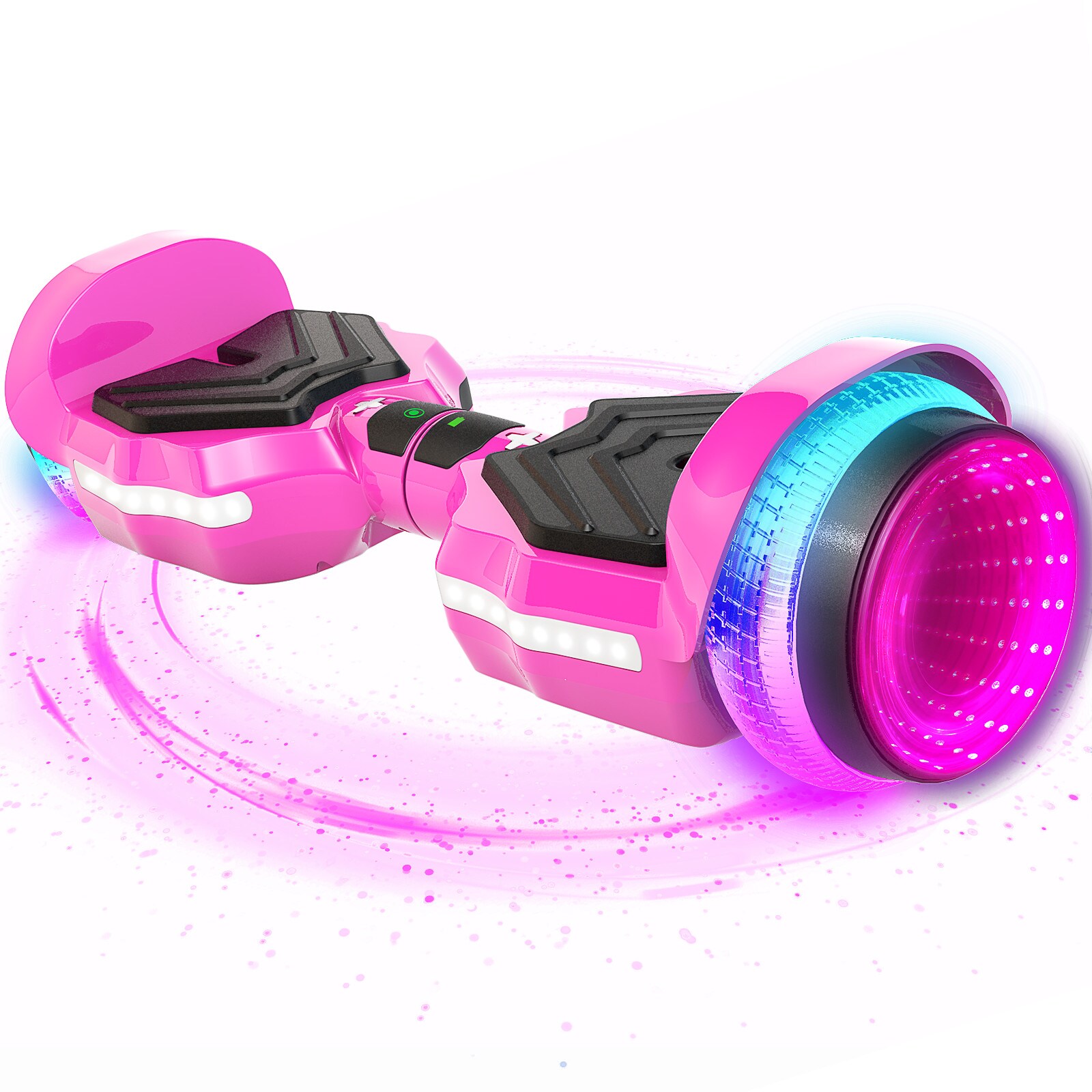 Wildaven MSWK170 24V 24A Electric Scooter with 6.3 In. Wheels In Rose Red