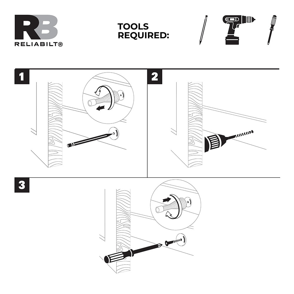RELIABILT 605707 Door-Bumpers-Stops2 - View #6