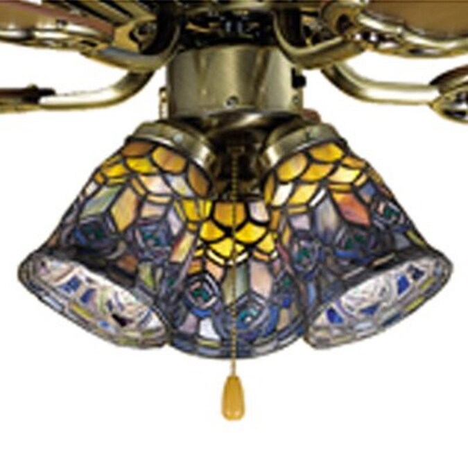 Meyda Tiffany Lighting Sos Atg In The Light Shades Department At Com - Tiffany Glass Shades For Ceiling Fans