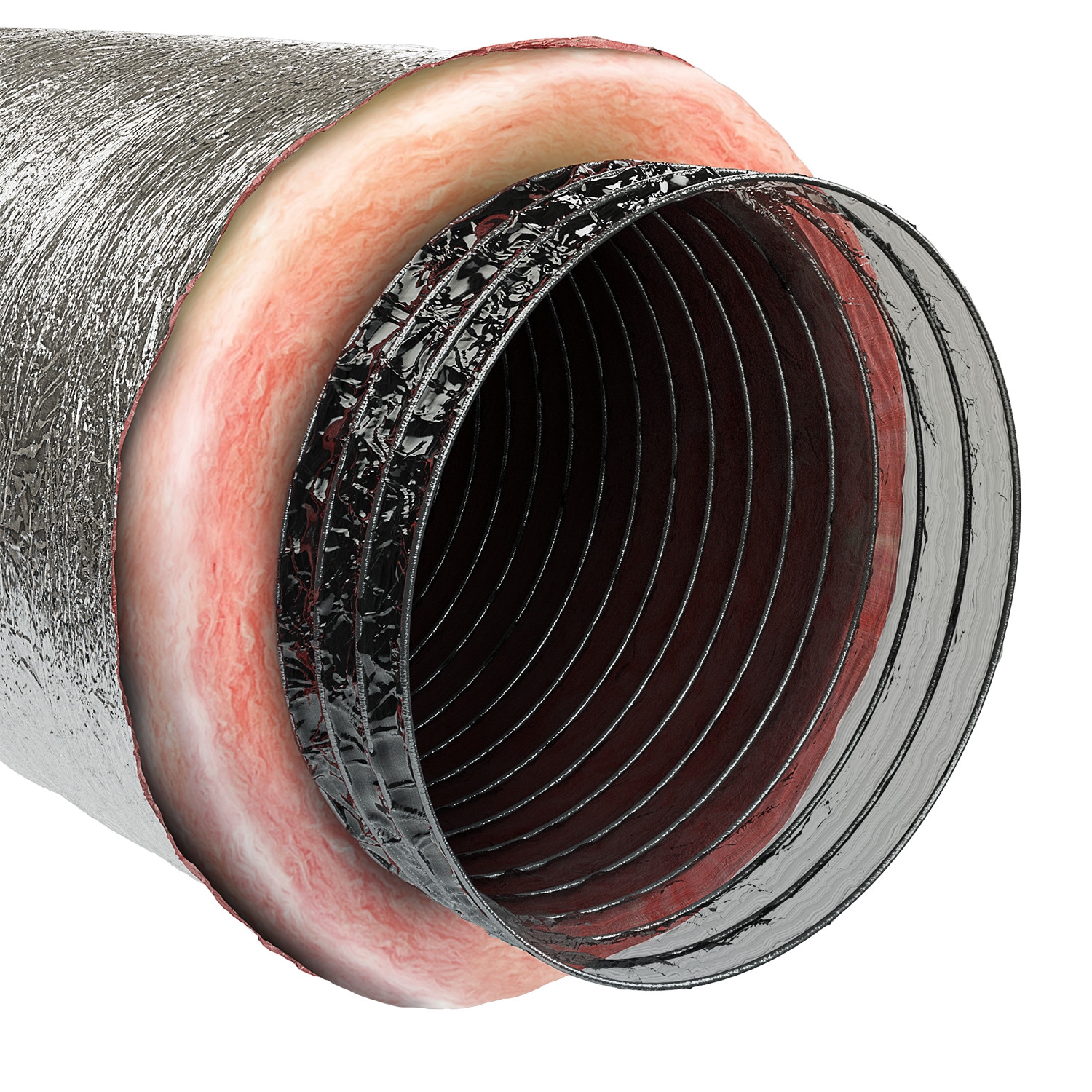 IMPERIAL 12-in x 300-in Insulated Polyester Flexible Duct